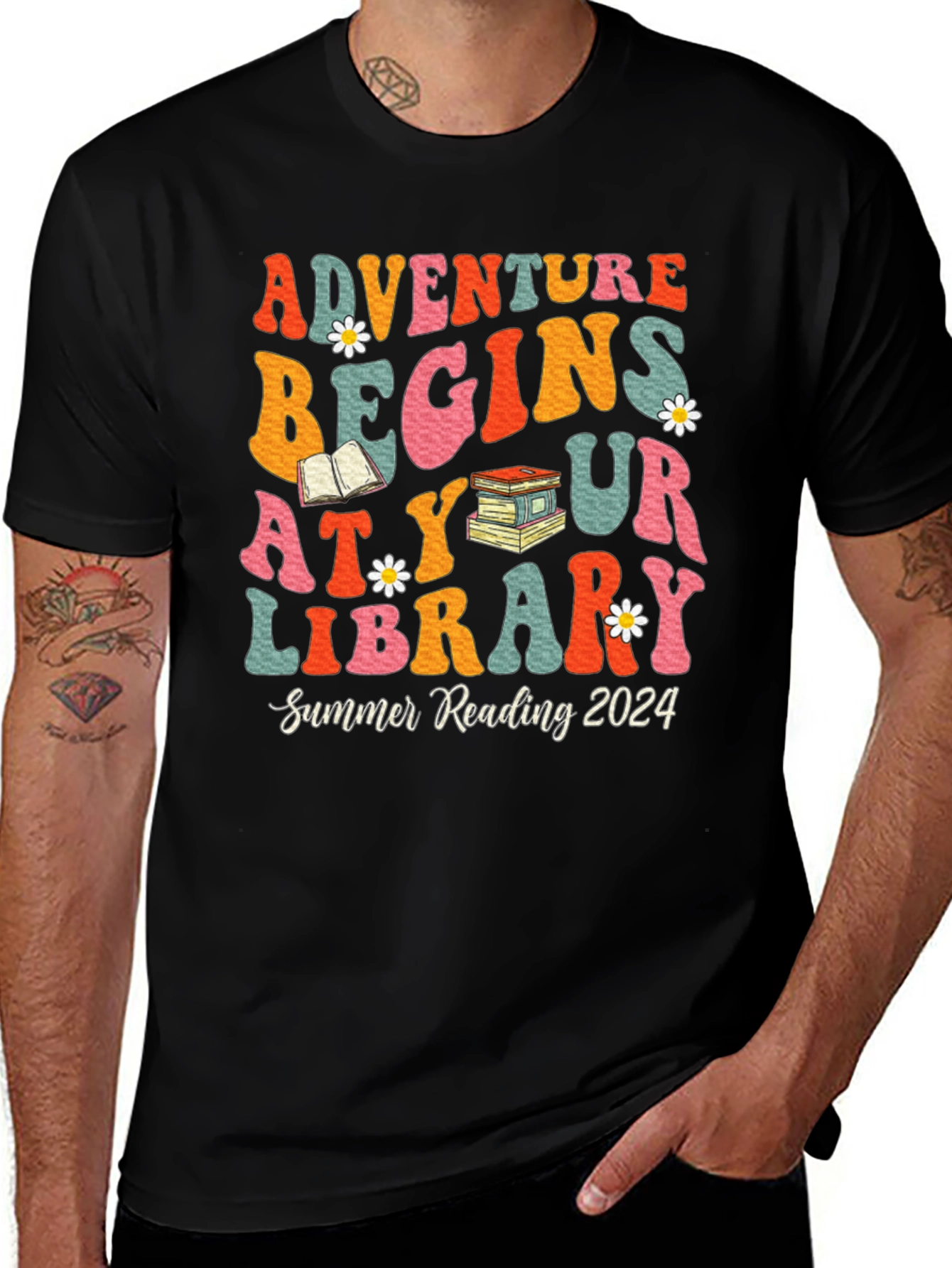 Adventure Begins At Your Library T-Shirt