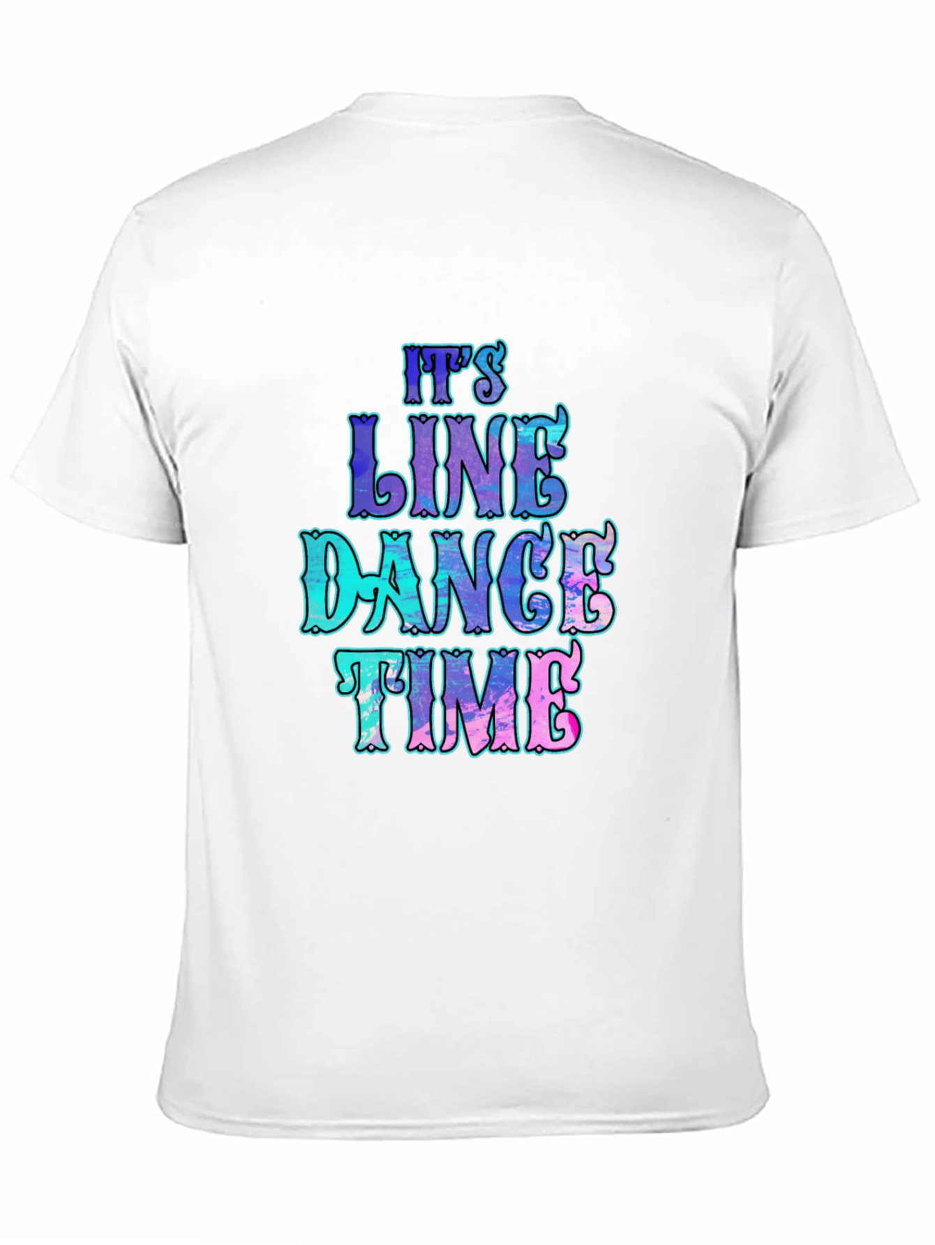 Its Line Dance Time T-Shirt - Fun Graphic Tee