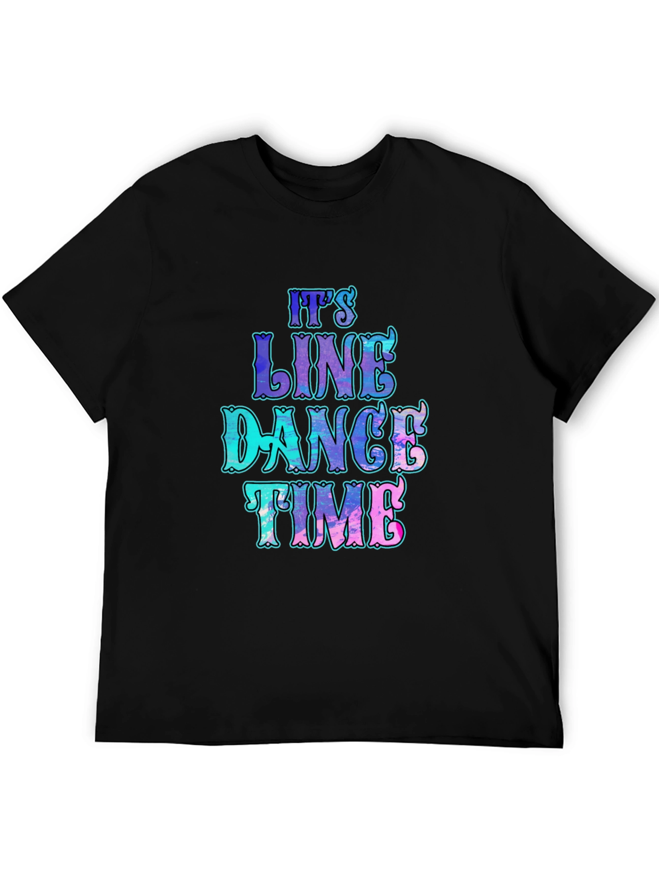 Its Line Dance Time T-Shirt - Fun Graphic Tee