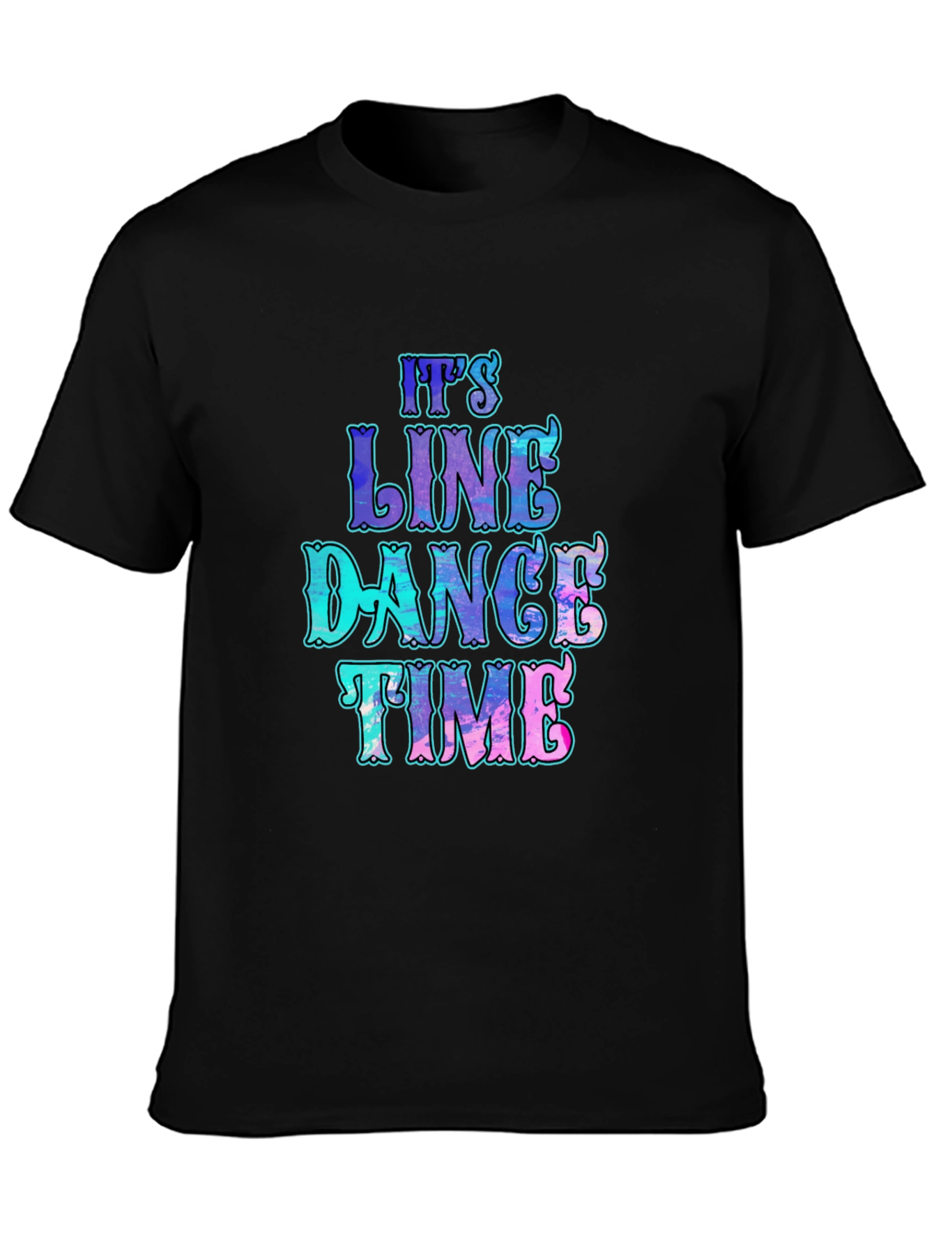 Its Line Dance Time T-Shirt - Fun Graphic Tee