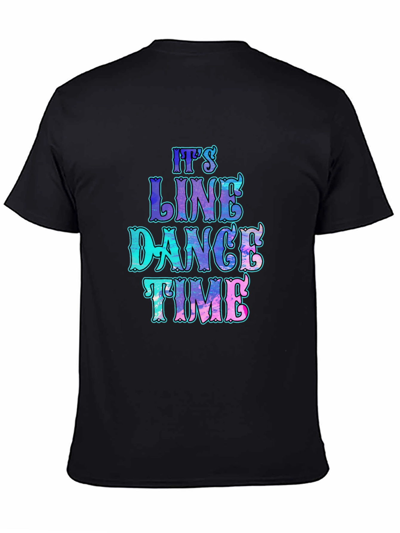 Its Line Dance Time T-Shirt - Fun Graphic Tee