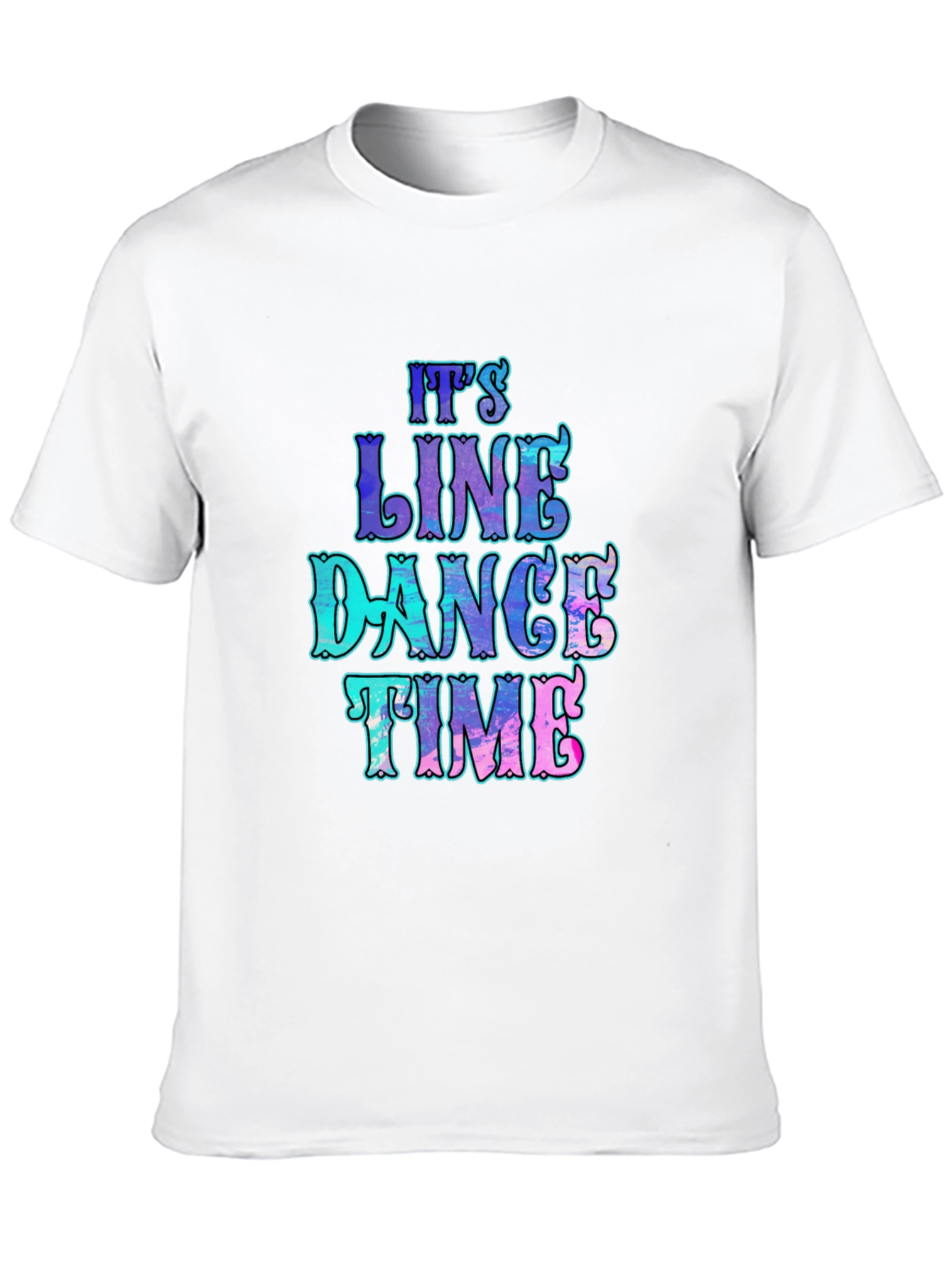 Its Line Dance Time T-Shirt - Fun Graphic Tee