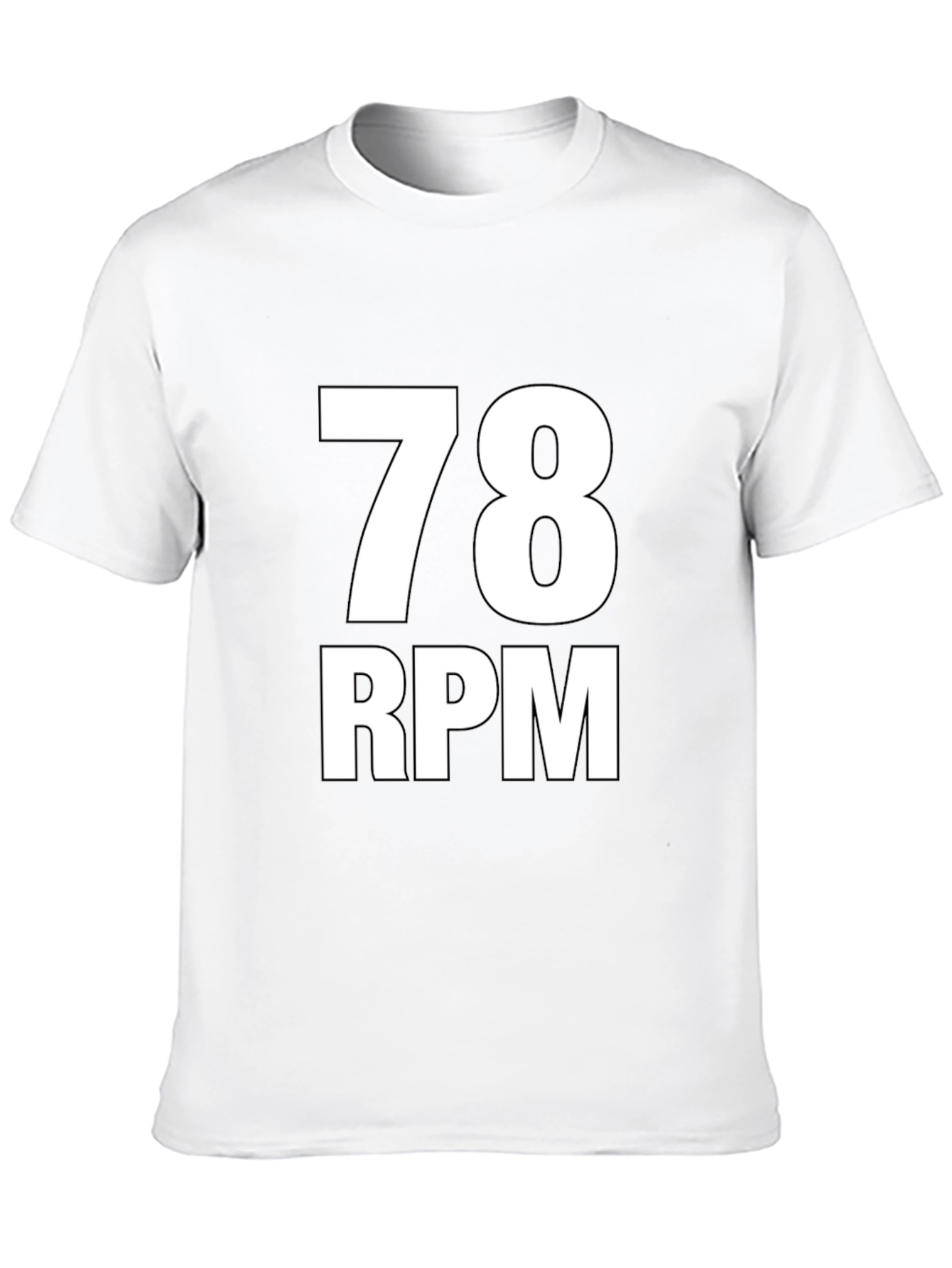 78 RPM T-Shirt - Retro Music Tee
