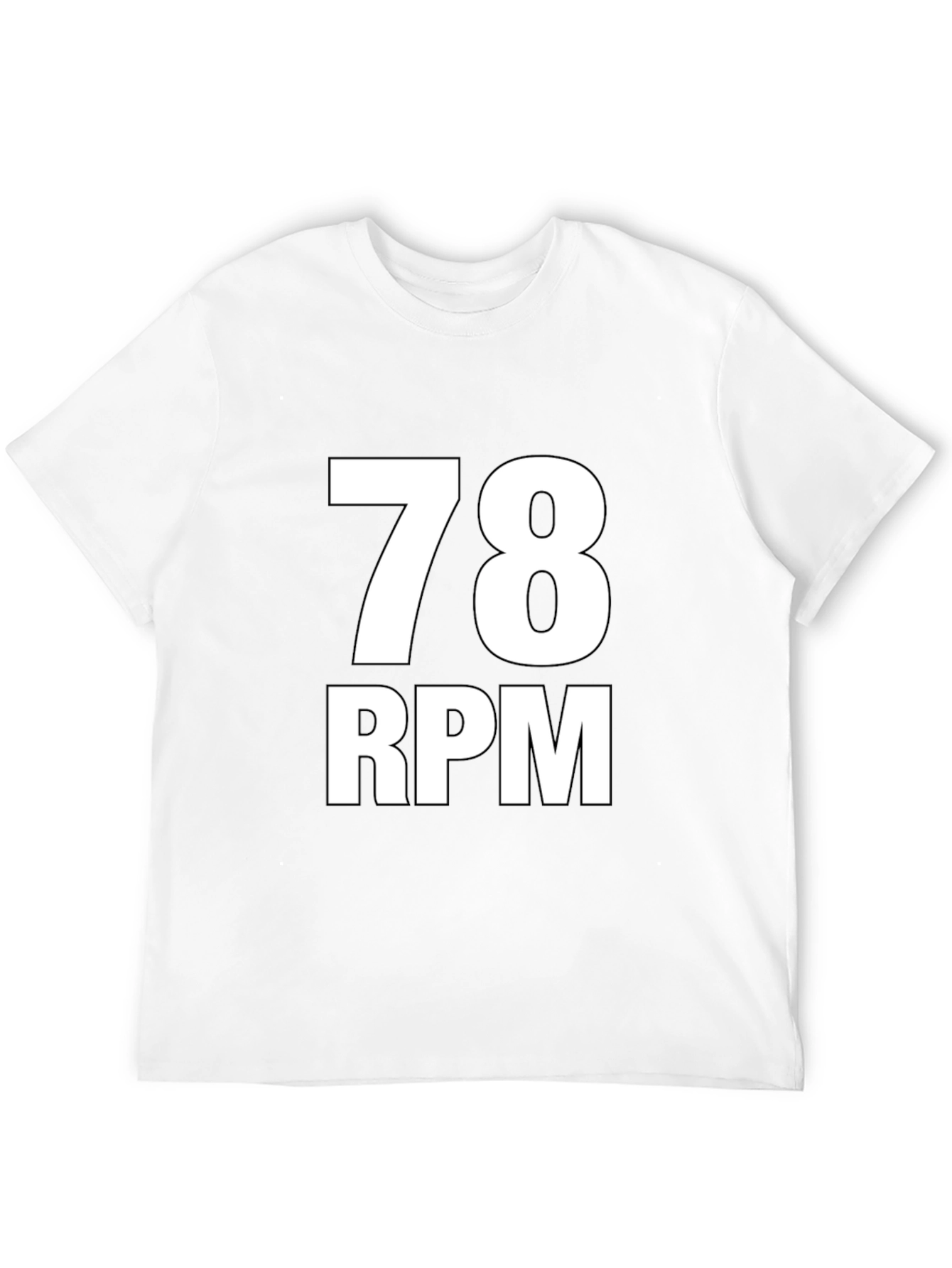 78 RPM T-Shirt - Retro Music Tee