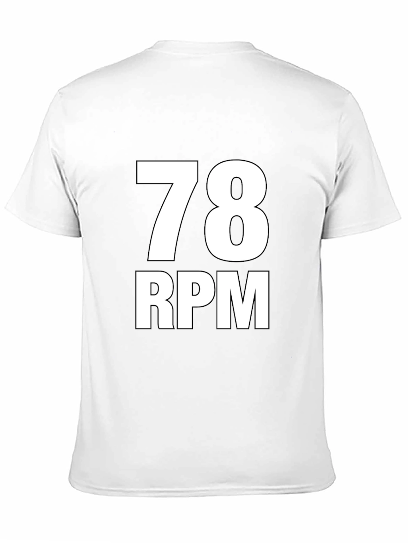 78 RPM T-Shirt - Retro Music Tee
