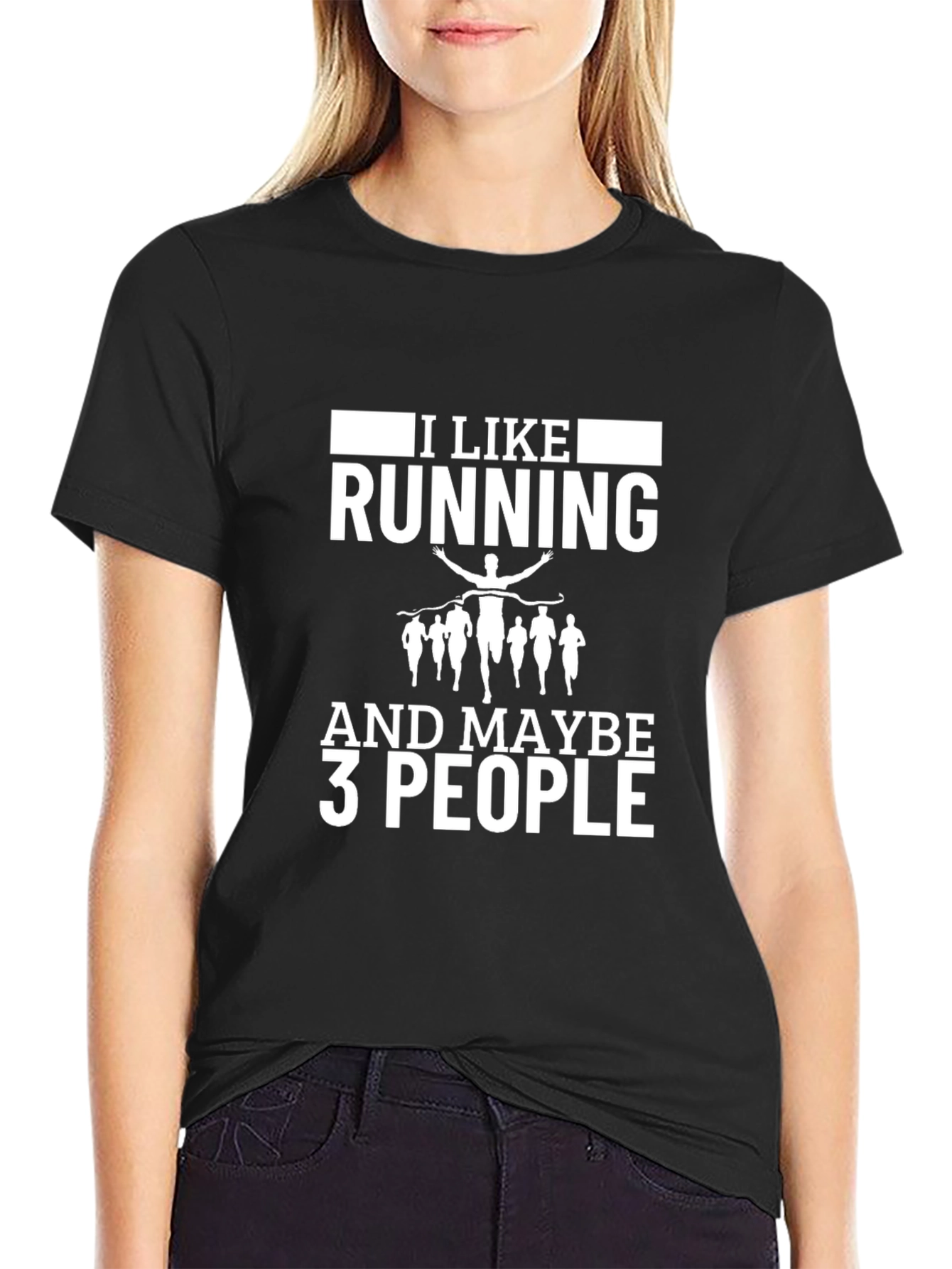 I Like Running & Maybe 3 People T-Shirt