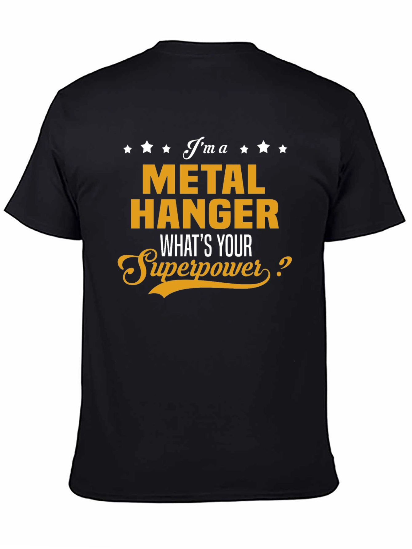 Metal Hanger Superpower Graphic Tee