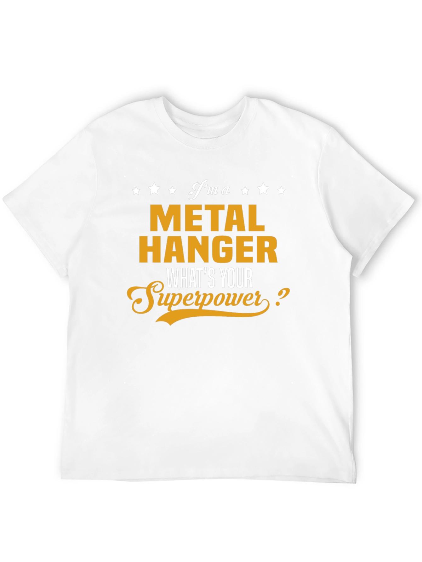 Metal Hanger Superpower Graphic Tee