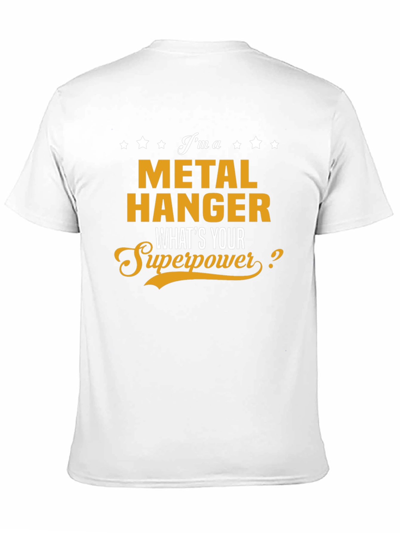 Metal Hanger Superpower Graphic Tee