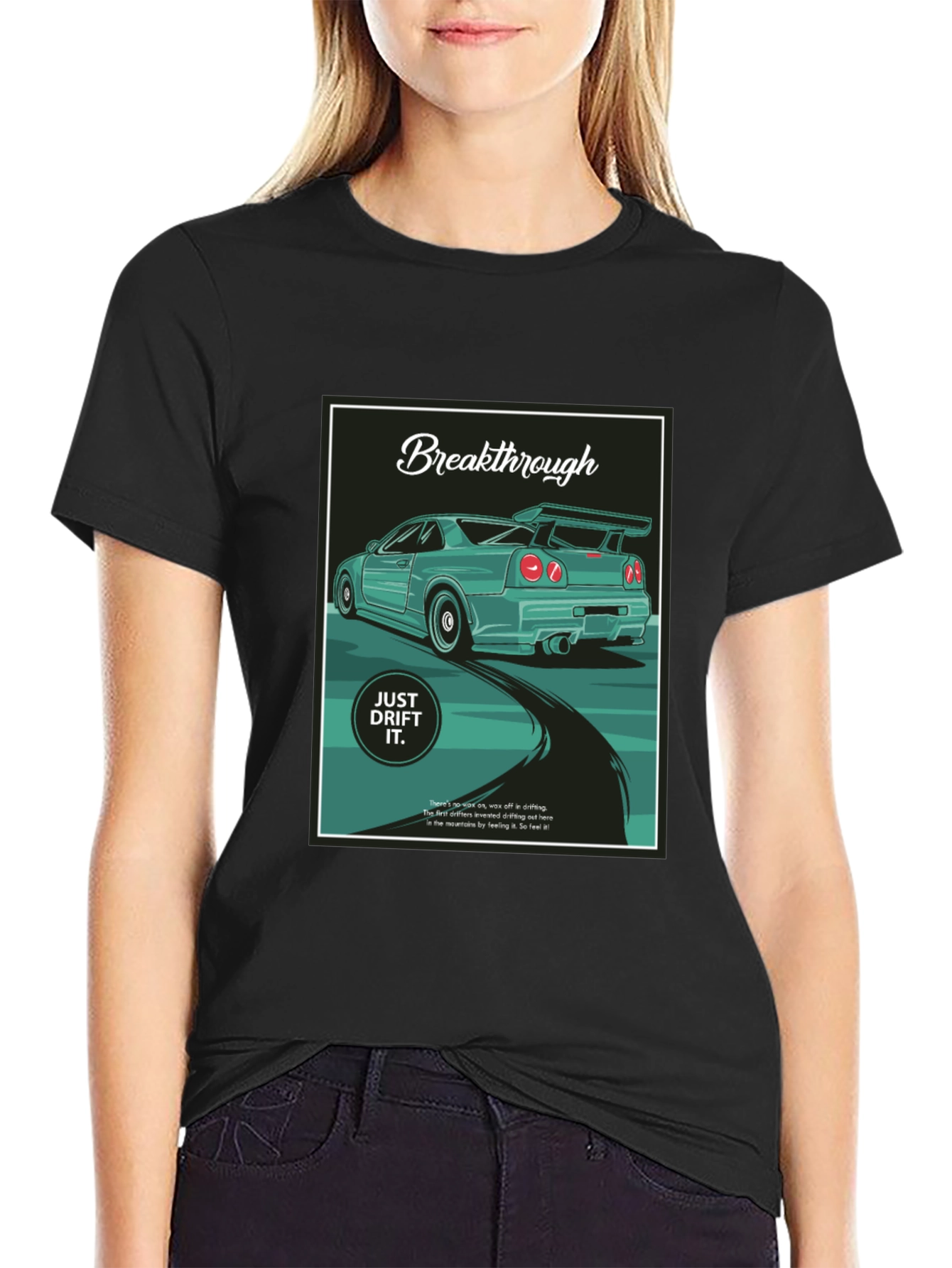 Breakthrough Just Drift It Black T-Shirt