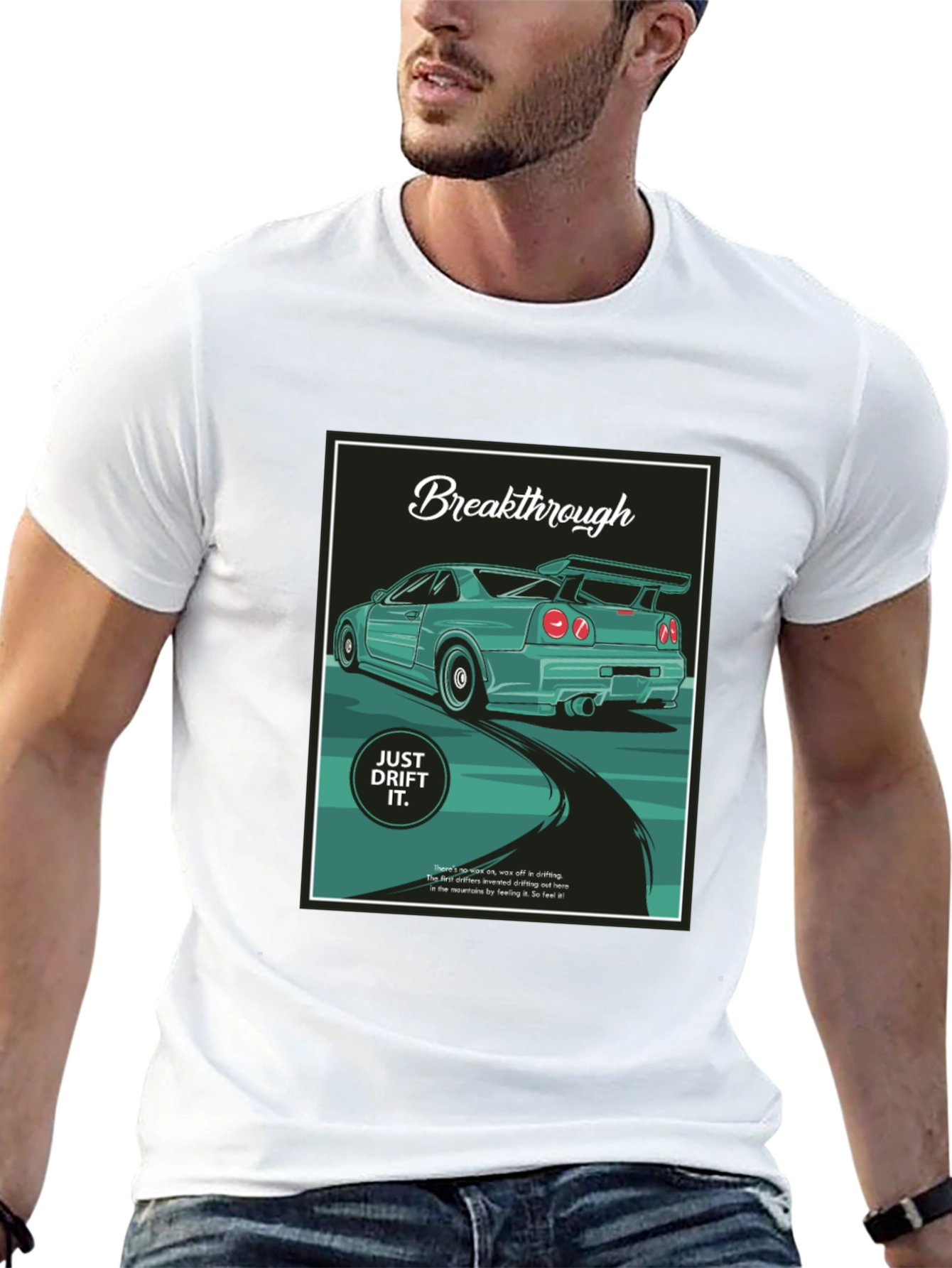 Breakthrough Just Drift It Black T-Shirt
