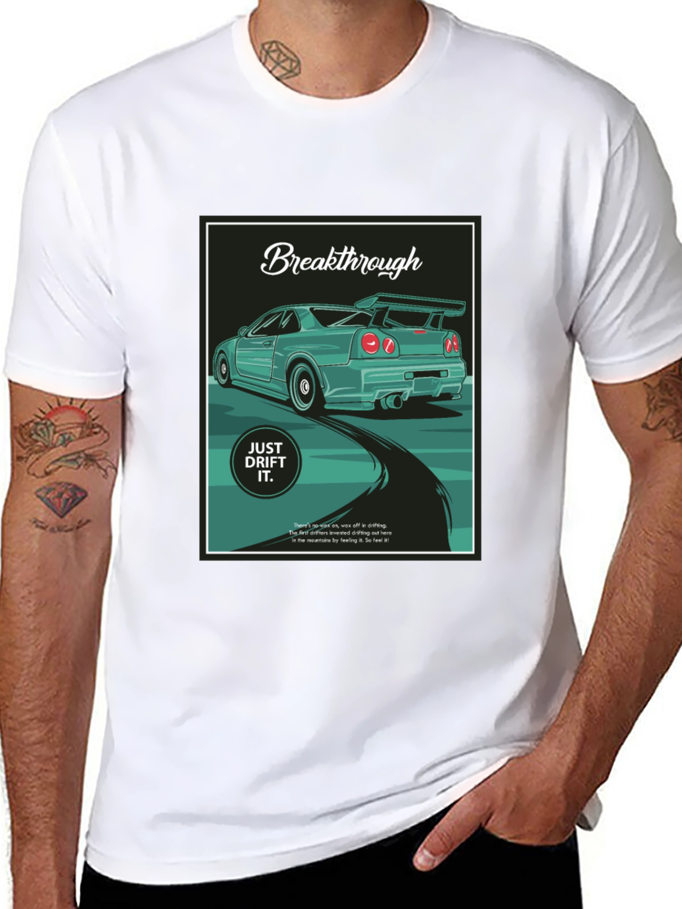Breakthrough Just Drift It Black T-Shirt