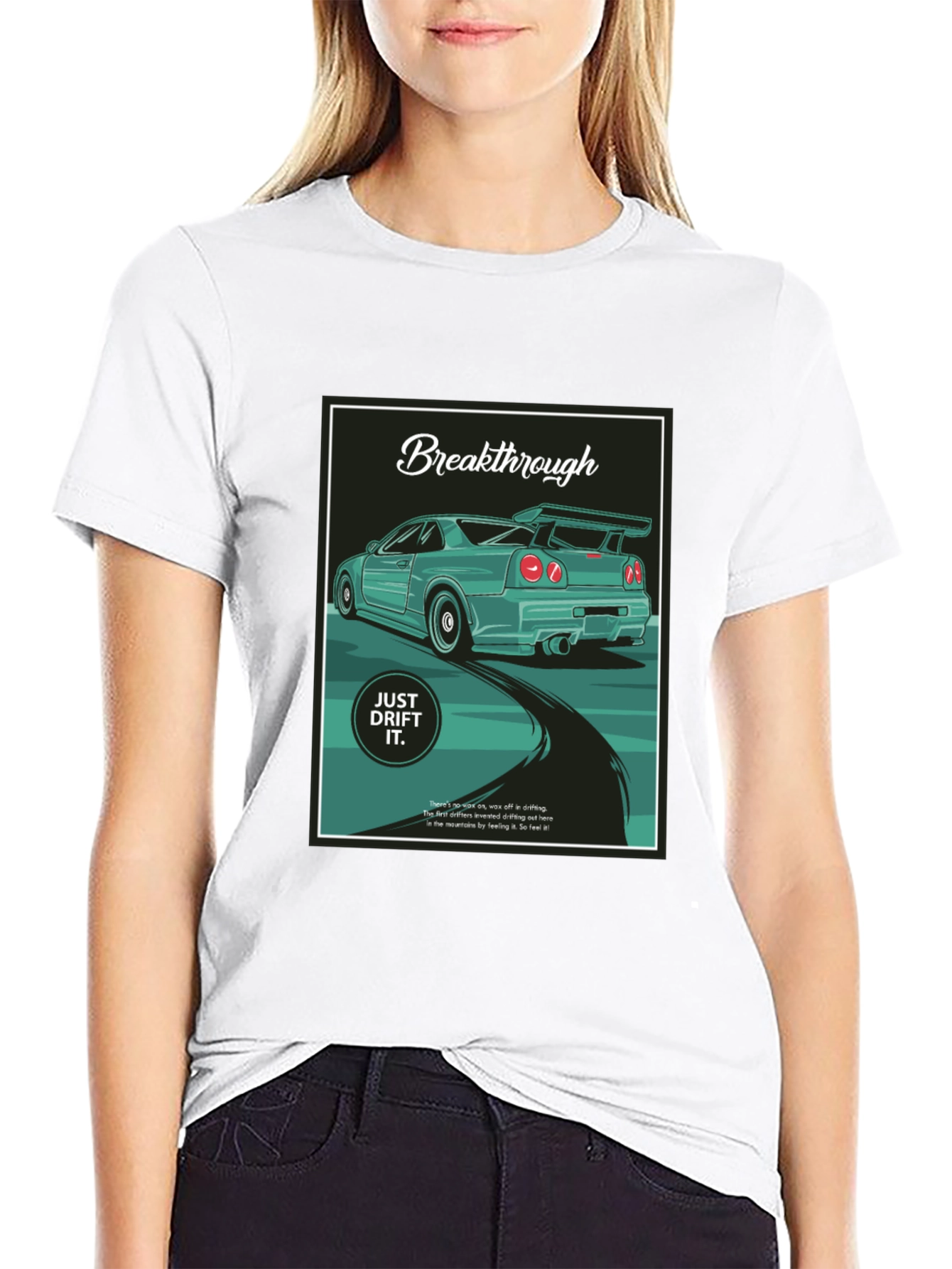 Breakthrough Just Drift It Black T-Shirt