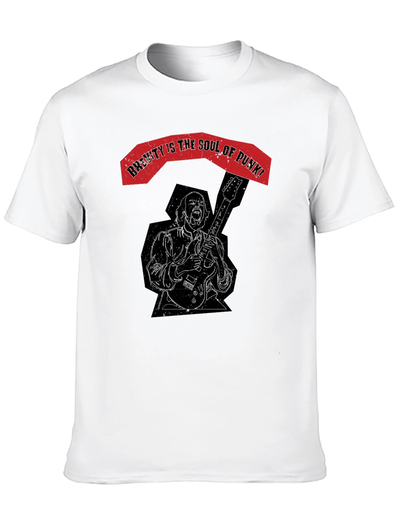 Brevity is the Soul of Punk Graphic Tee