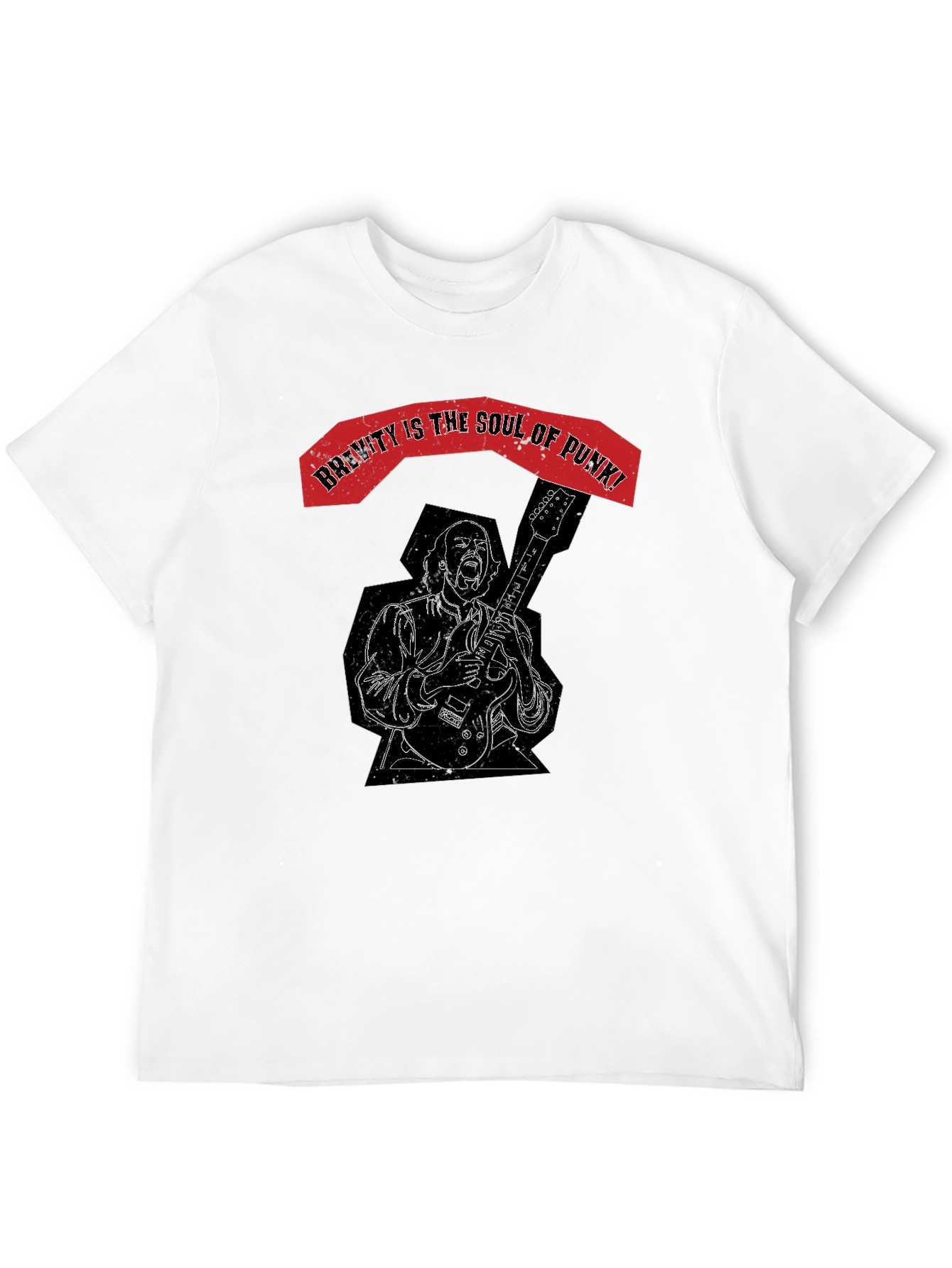 Brevity is the Soul of Punk Graphic Tee
