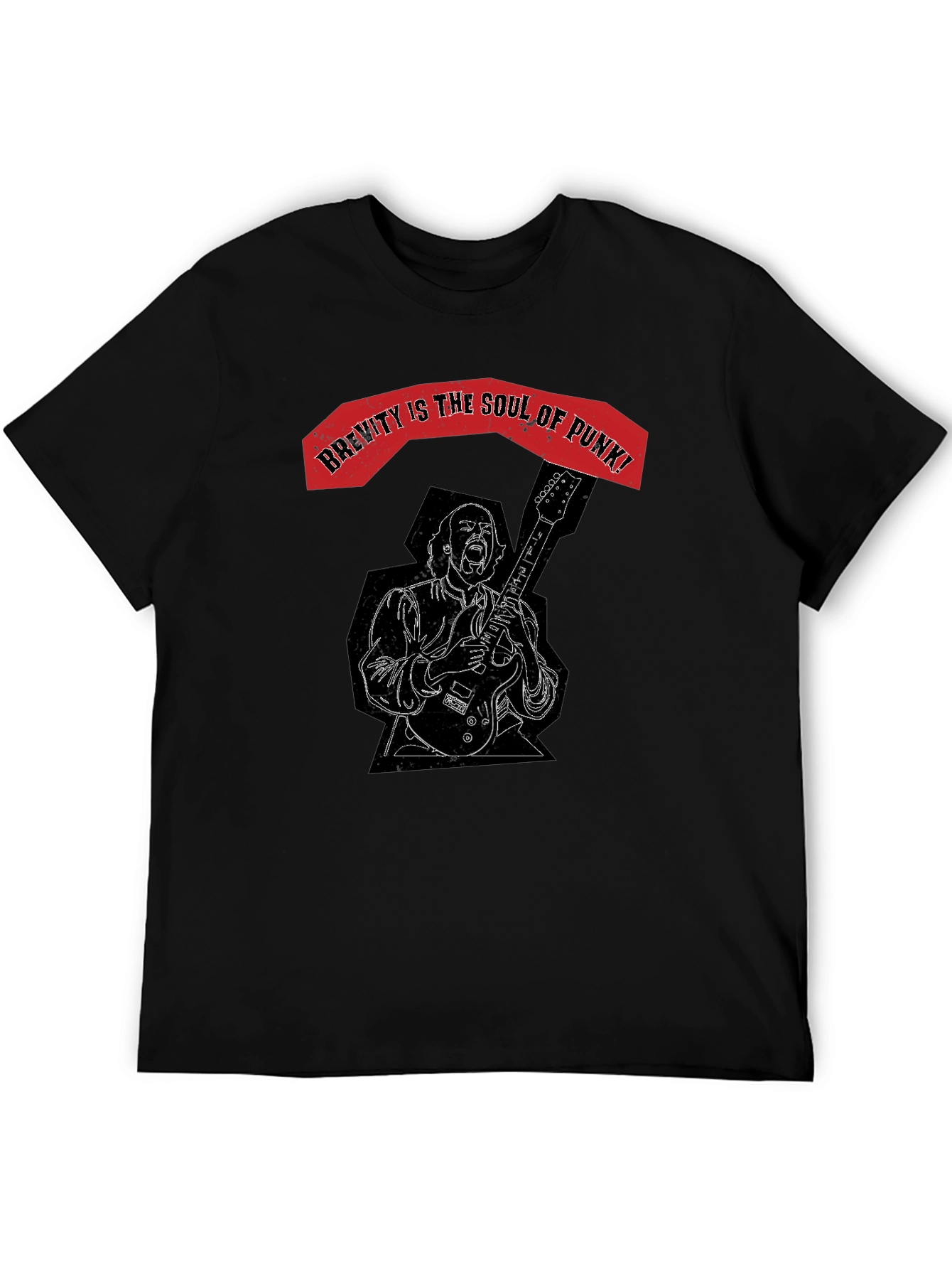 Brevity is the Soul of Punk Graphic Tee