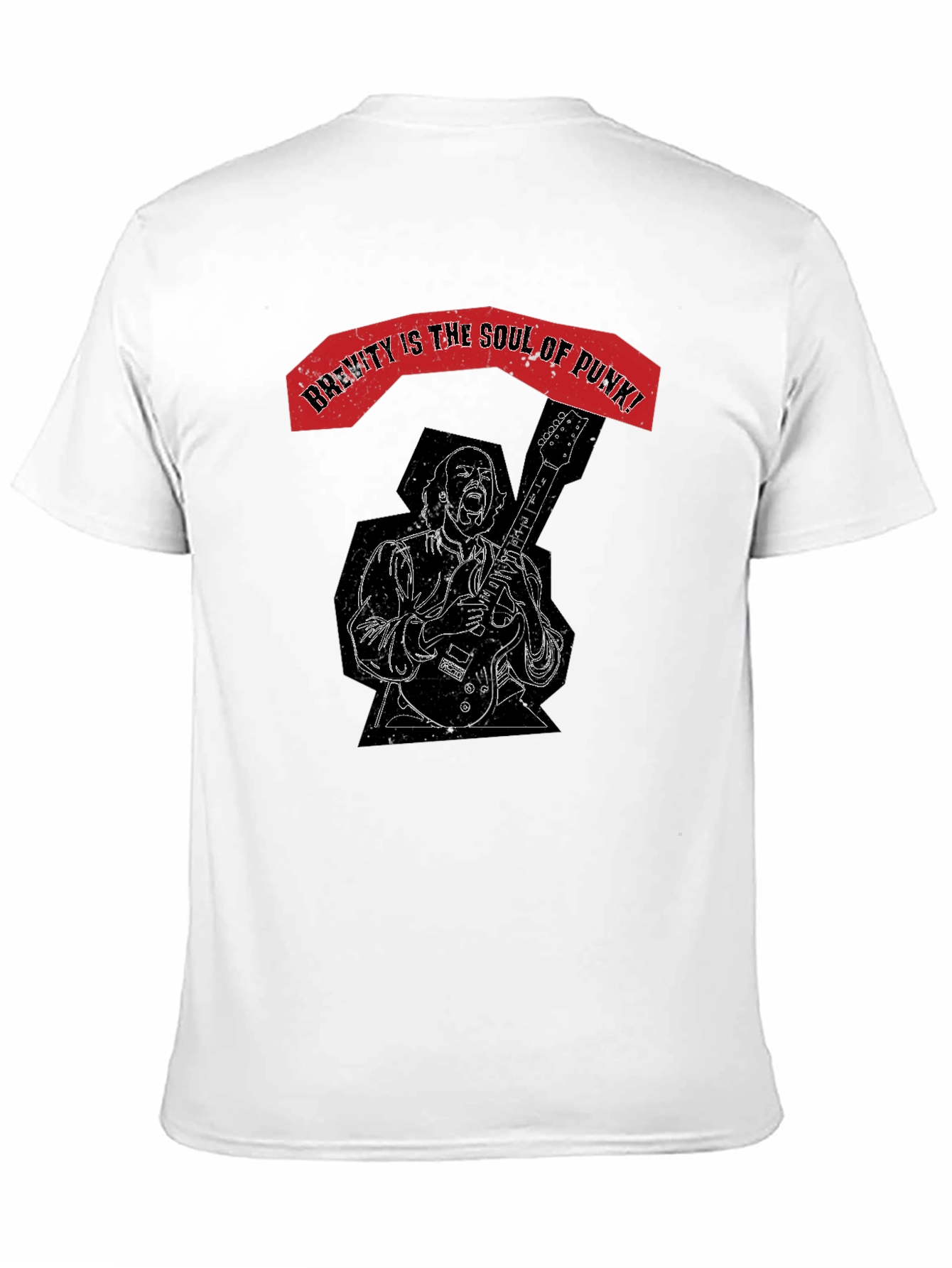 Brevity is the Soul of Punk Graphic Tee