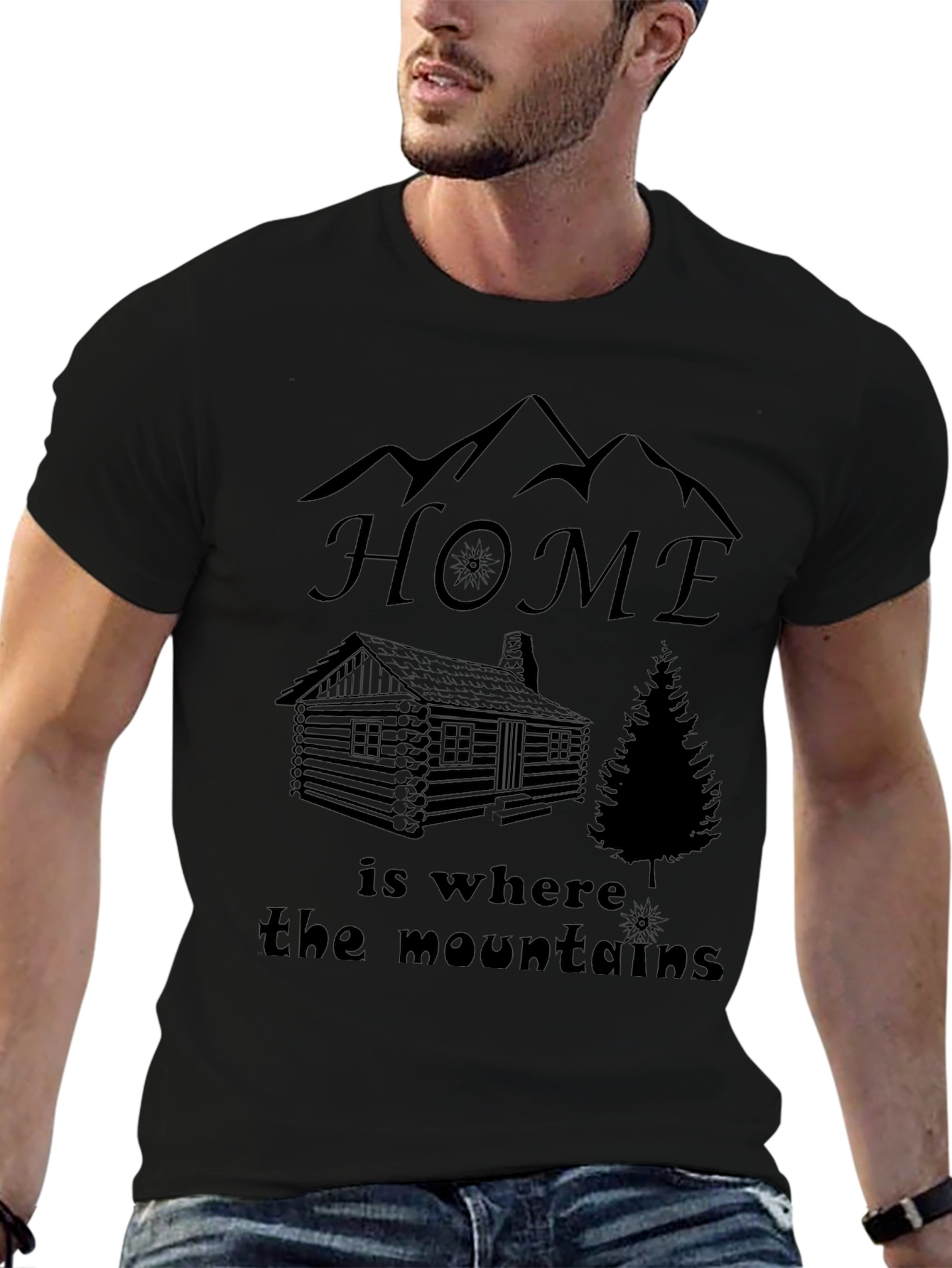 Home is Where the Mountains Are T-Shirt