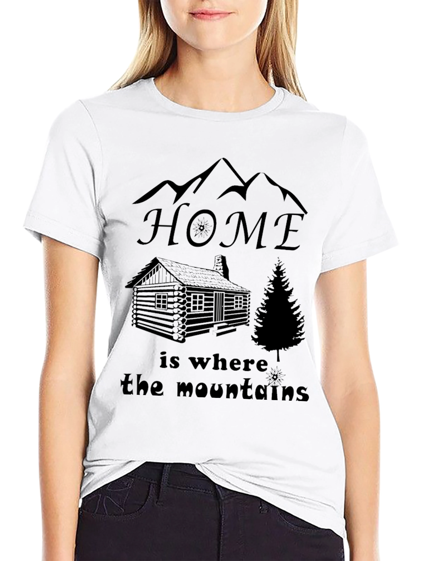 Home is Where the Mountains Are T-Shirt