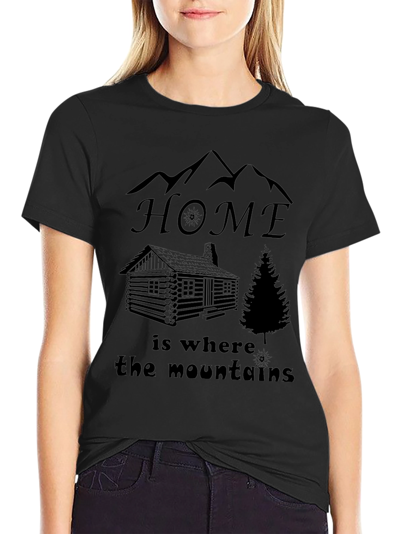 Home is Where the Mountains Are T-Shirt