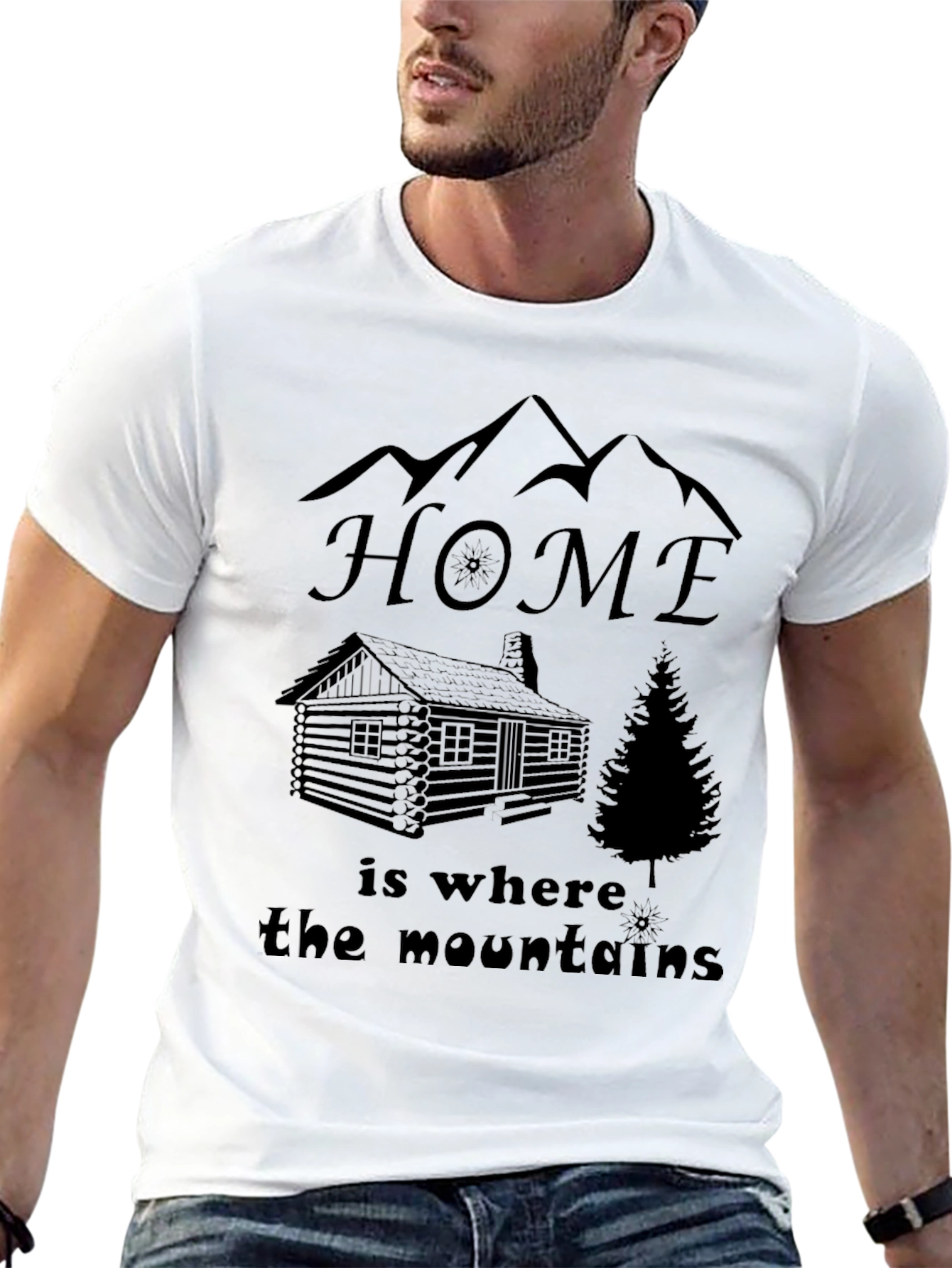 Home is Where the Mountains Are T-Shirt