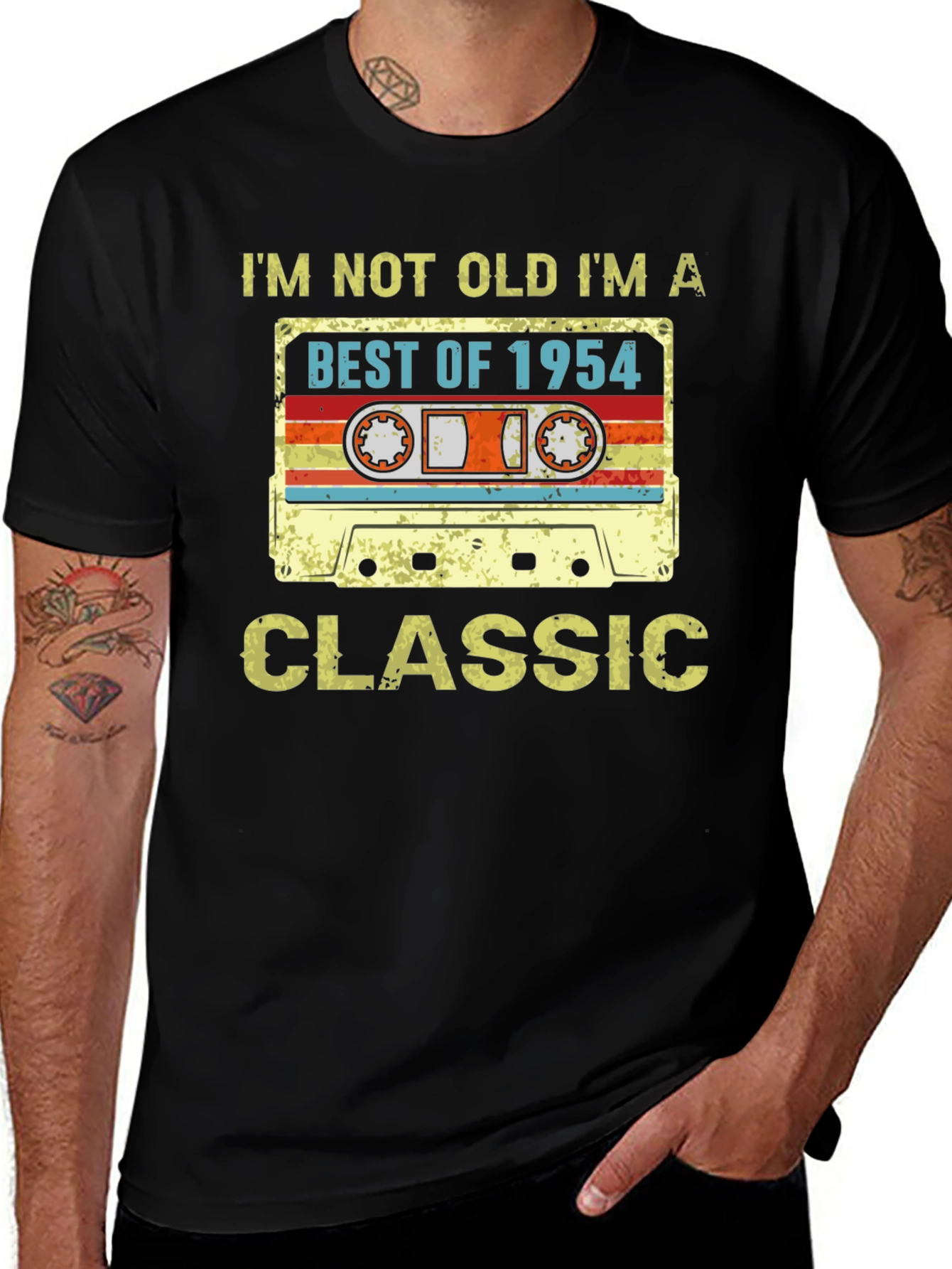 Best of 1954 Classic Cassette Graphic Tee