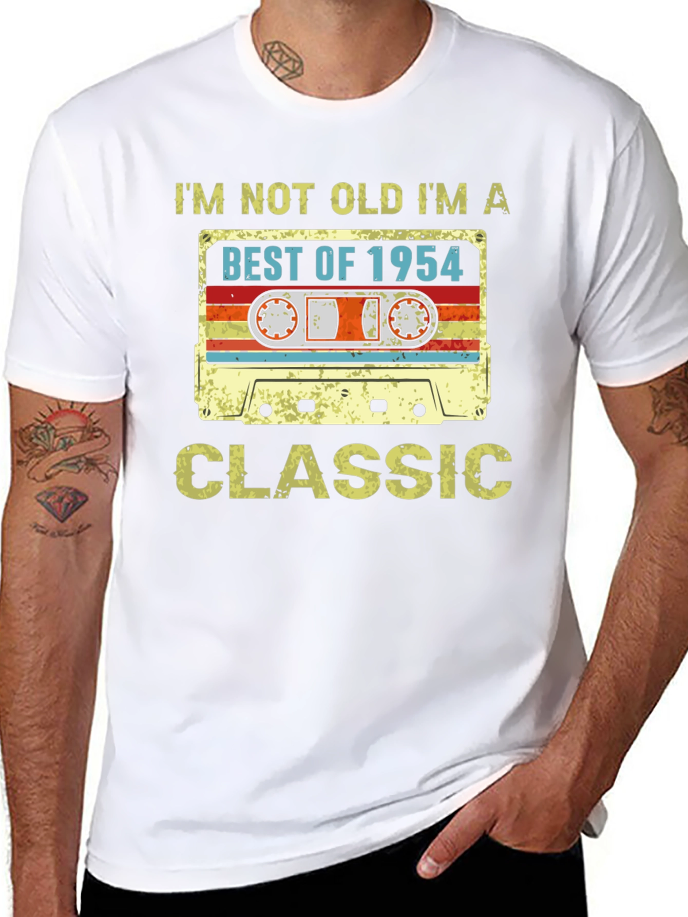 Best of 1954 Classic Cassette Graphic Tee