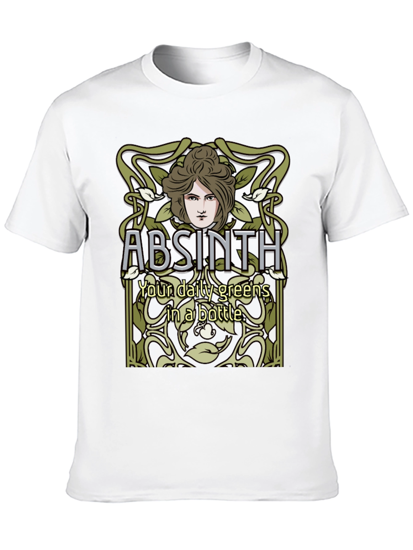 Absinth Art Nouveau T-Shirt
