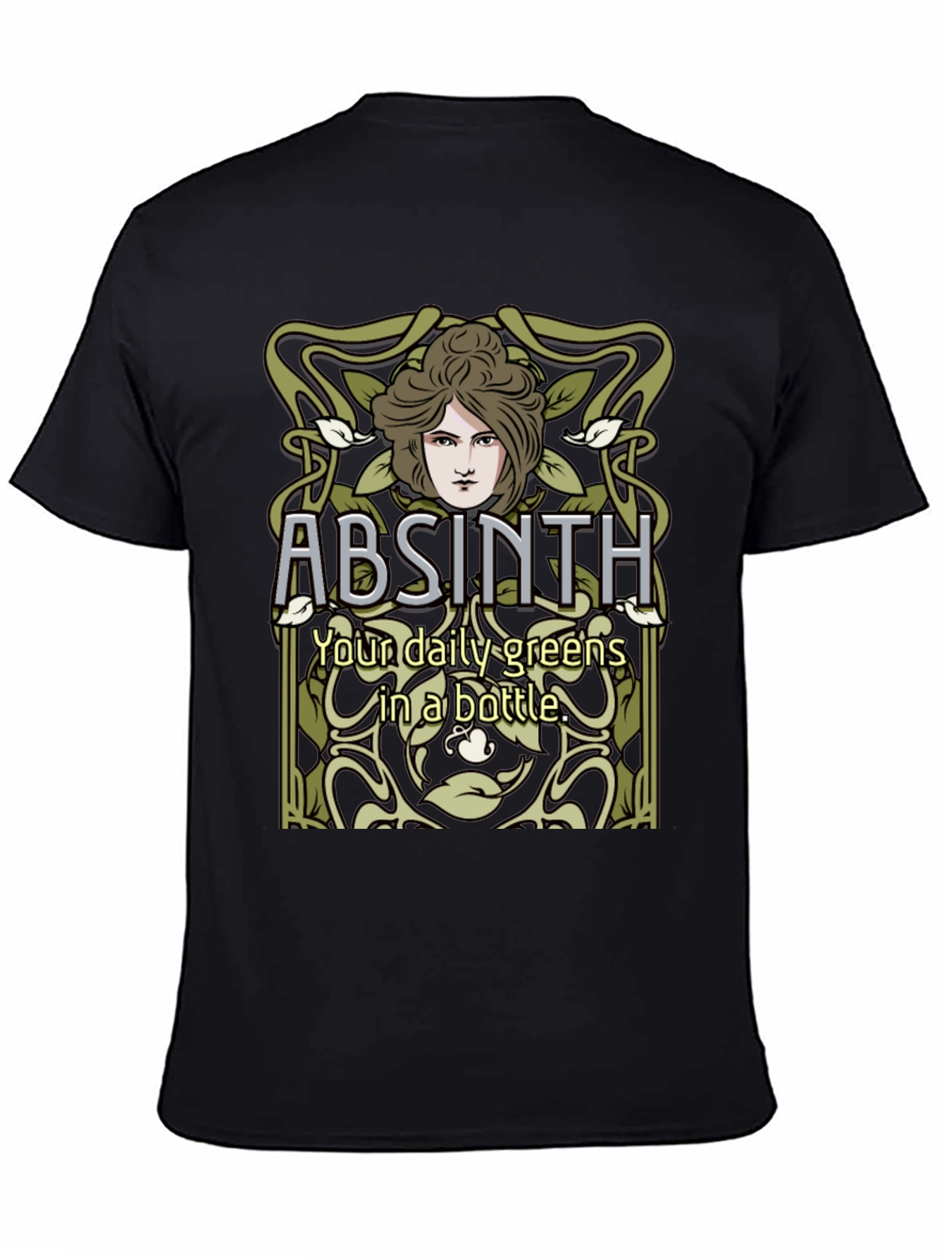 Absinth Art Nouveau T-Shirt