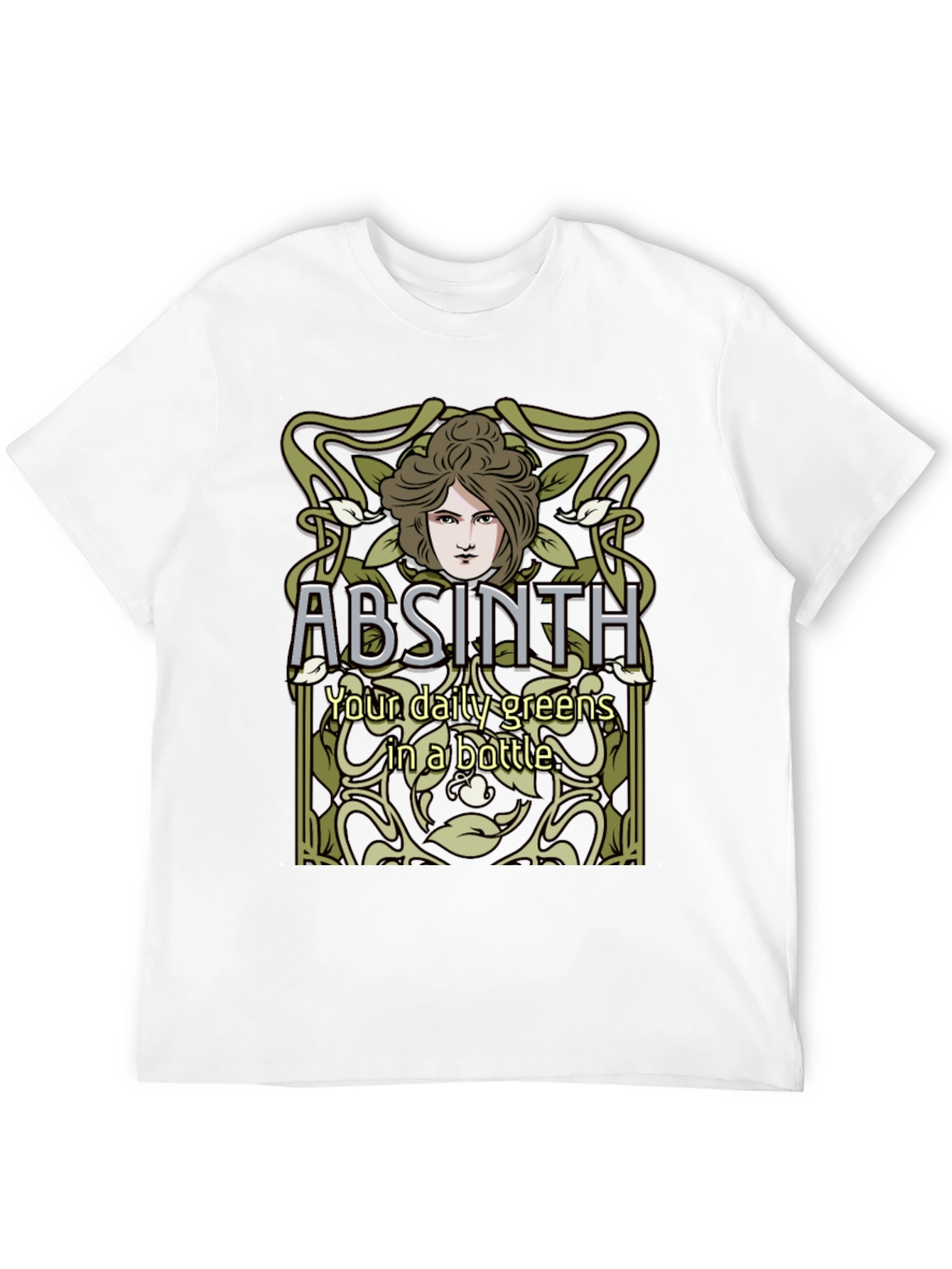 Absinth Art Nouveau T-Shirt