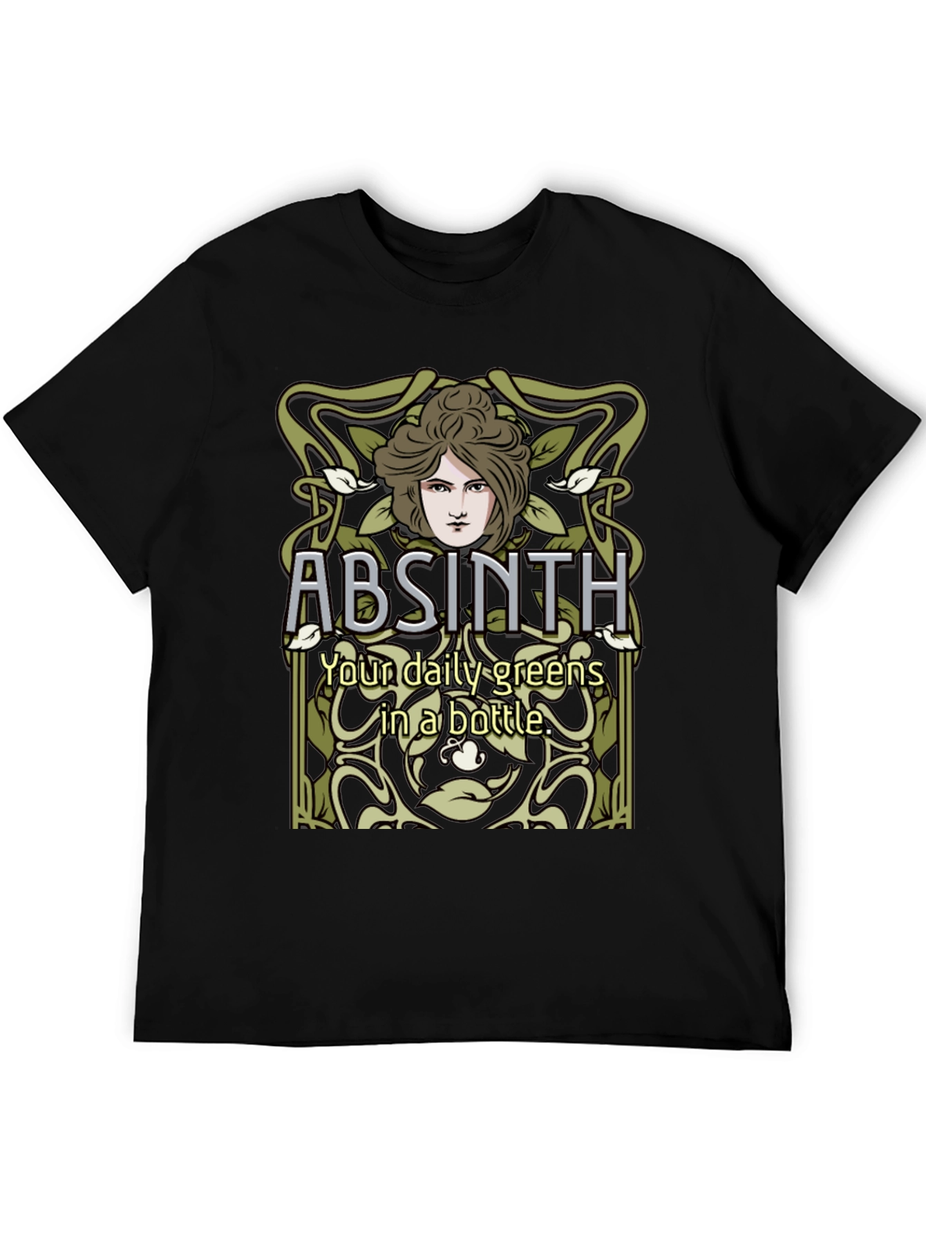 Absinth Art Nouveau T-Shirt