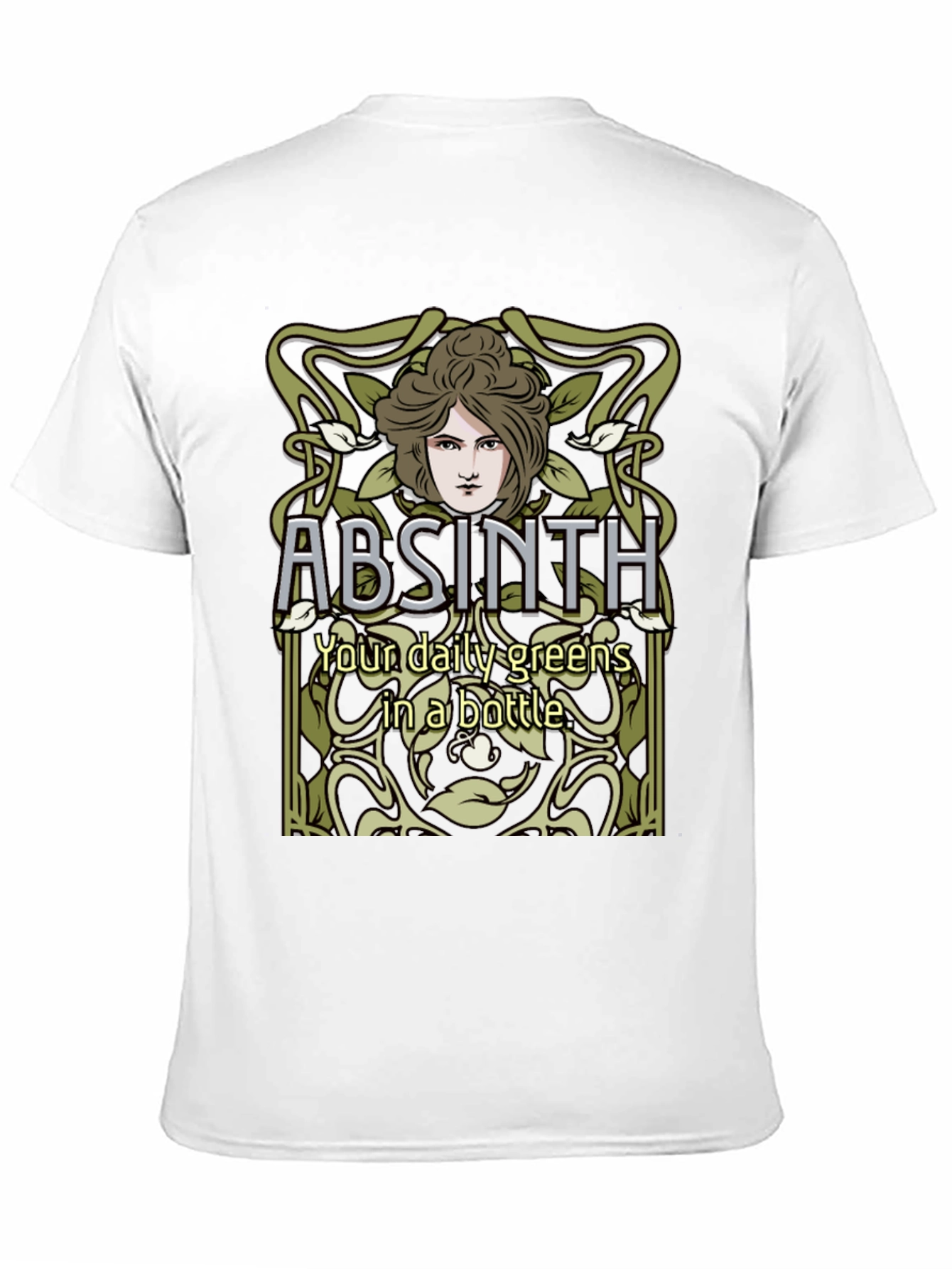 Absinth Art Nouveau T-Shirt