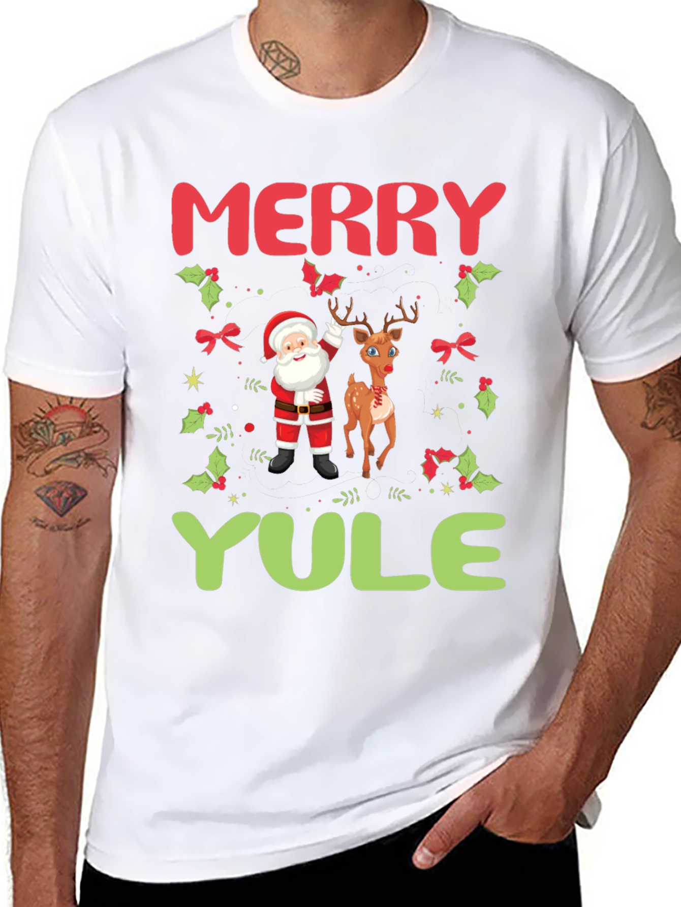 Merry Yule Christmas T-Shirt