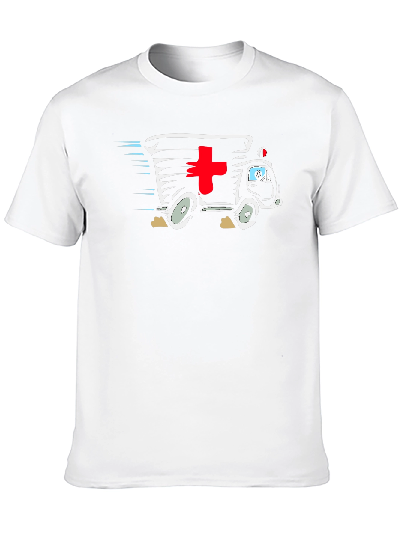 Ambulance Graphic Tee - First Responders T-Shirt