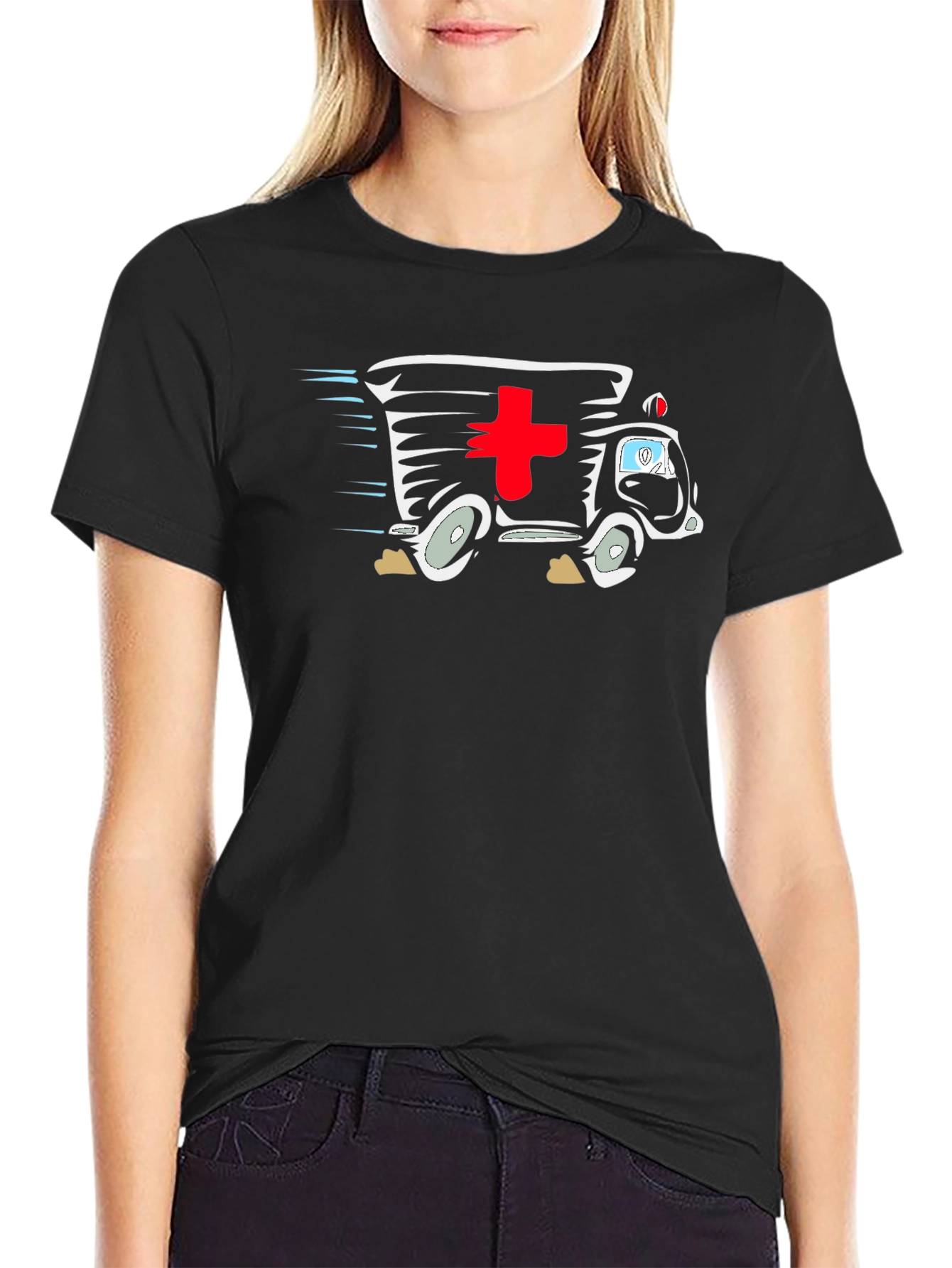 Ambulance Graphic Tee - First Responders T-Shirt