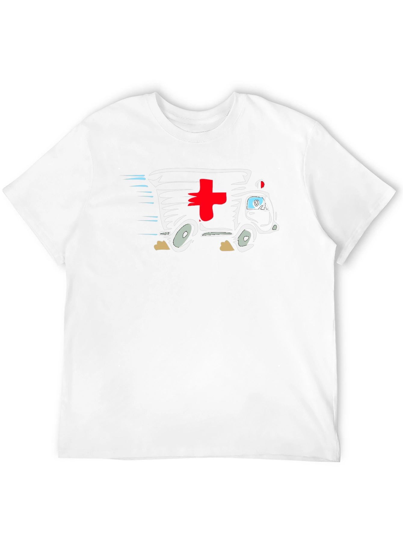 Ambulance Graphic Tee - First Responders T-Shirt