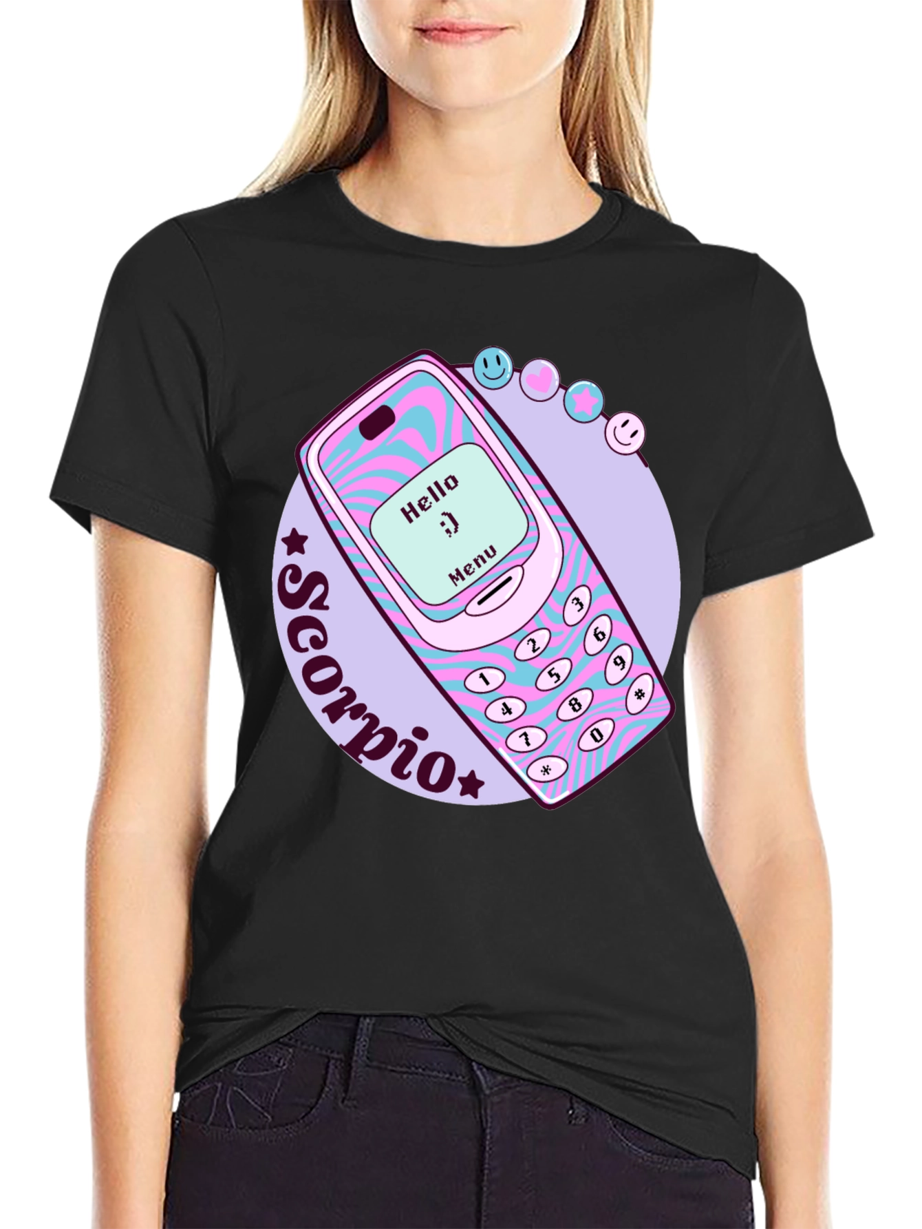 Retro Scorpio Zodiac Sign T-Shirt