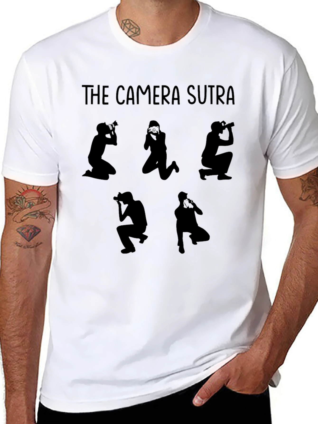 The Camera Sutra Black T-Shirt