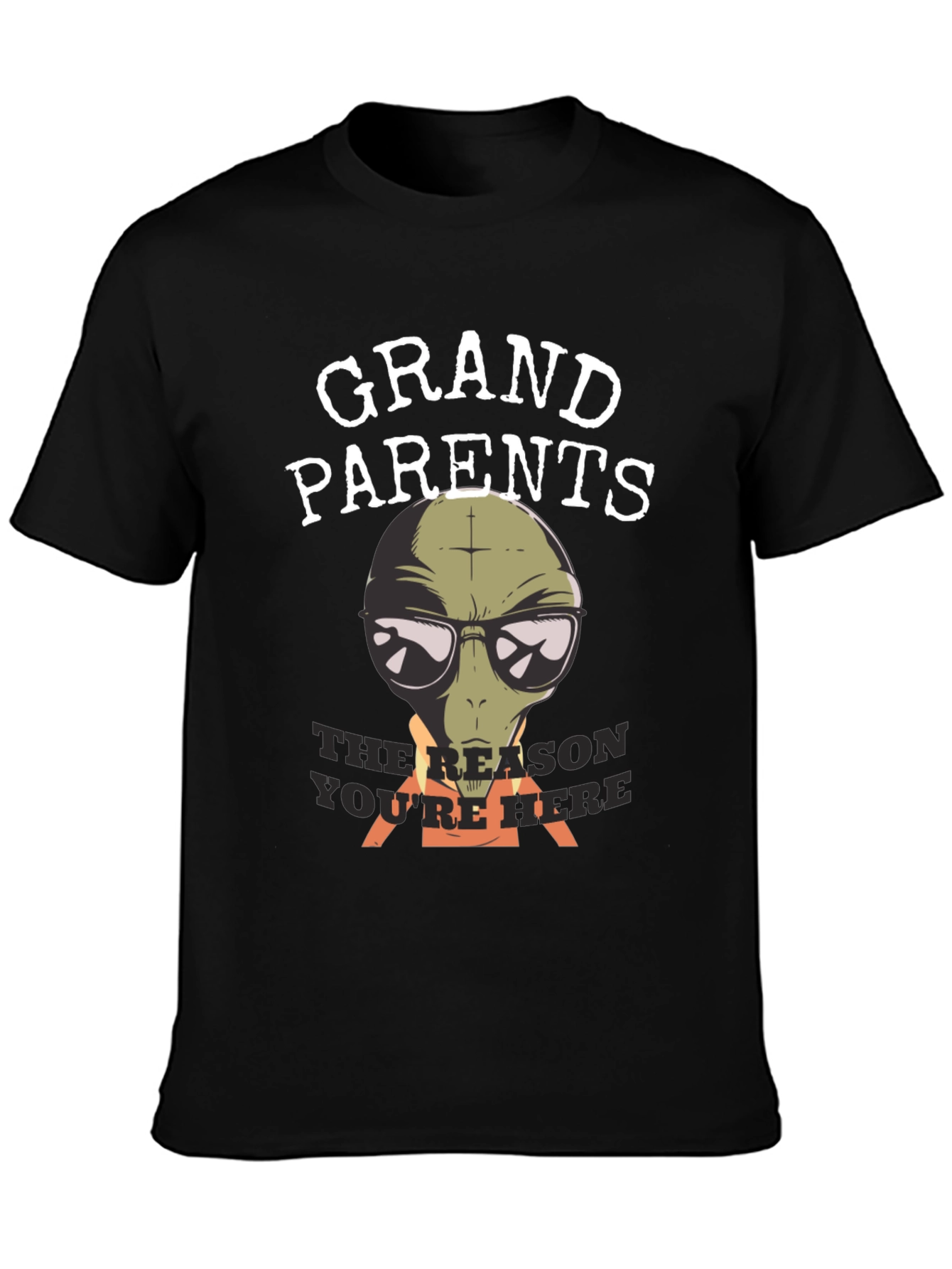 Grandparents Alien Graphic Tee