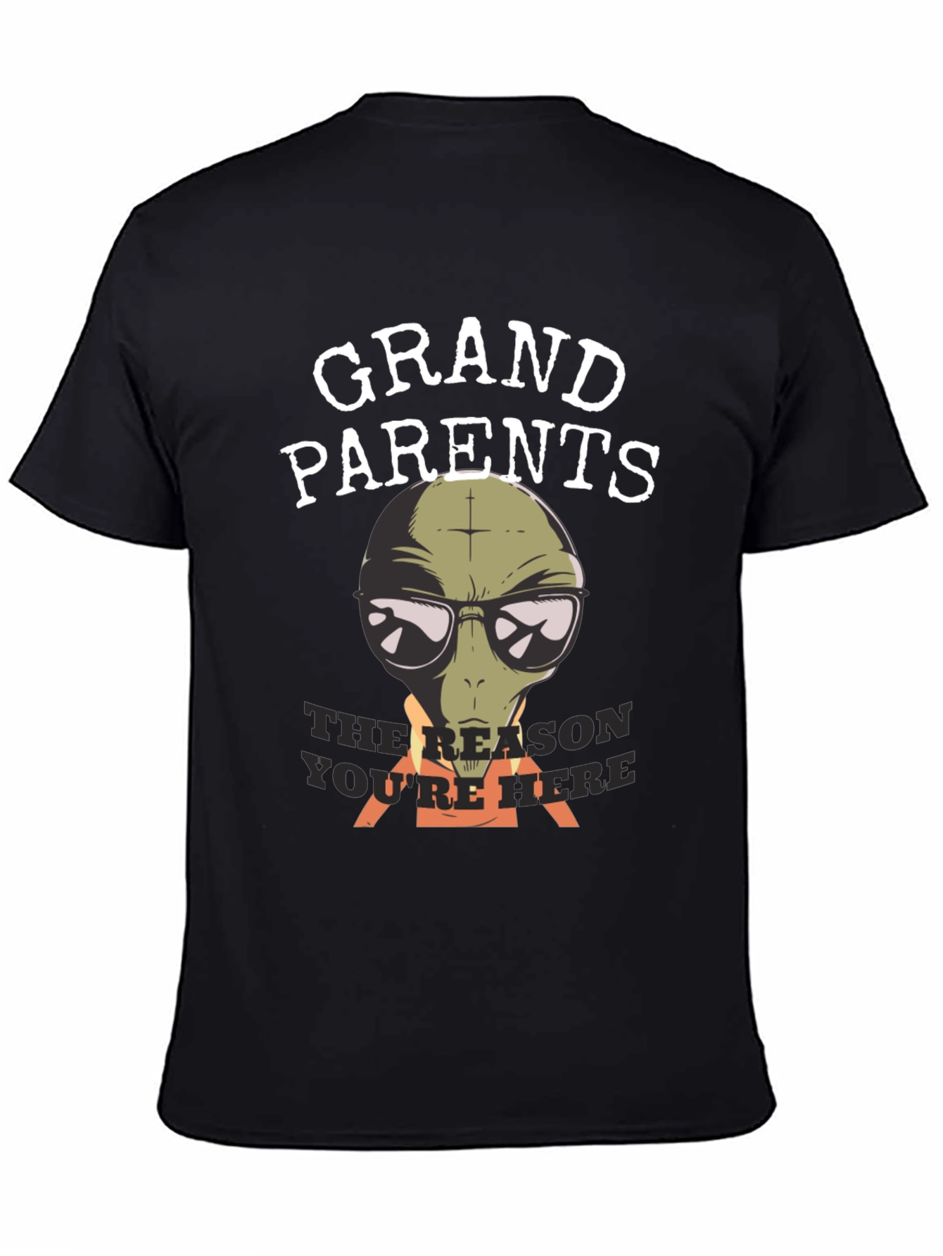 Grandparents Alien Graphic Tee