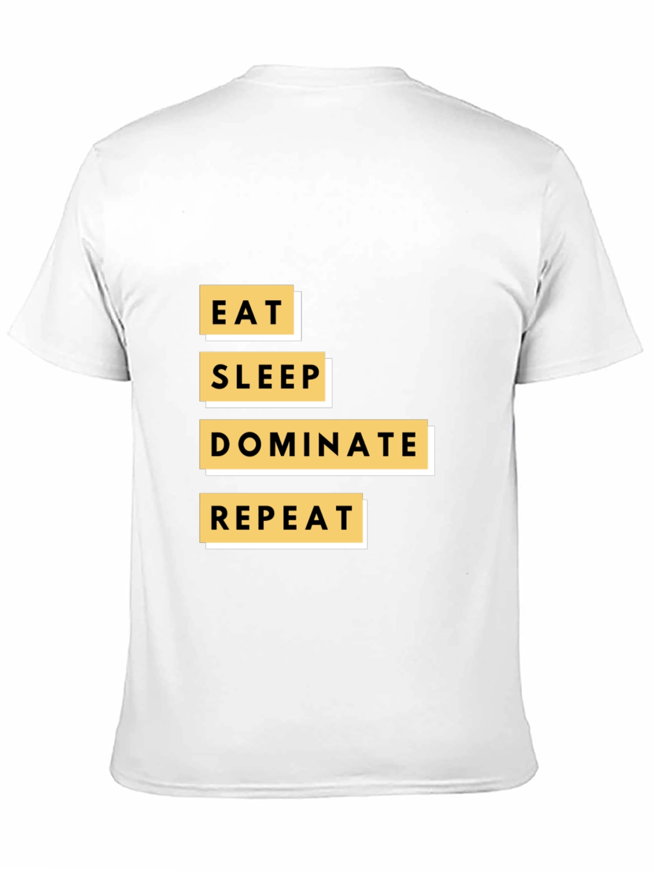 Eat Sleep Dominate Repeat Graphic Tee