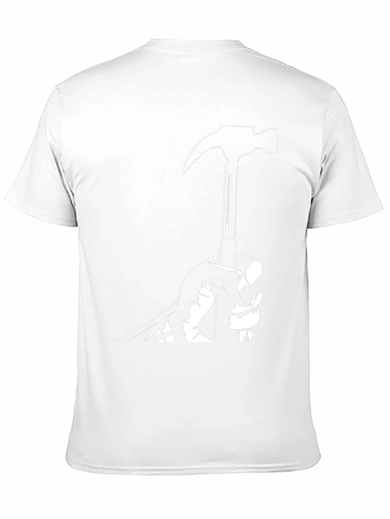 Hammer Time Graphic Tee - Black Cotton