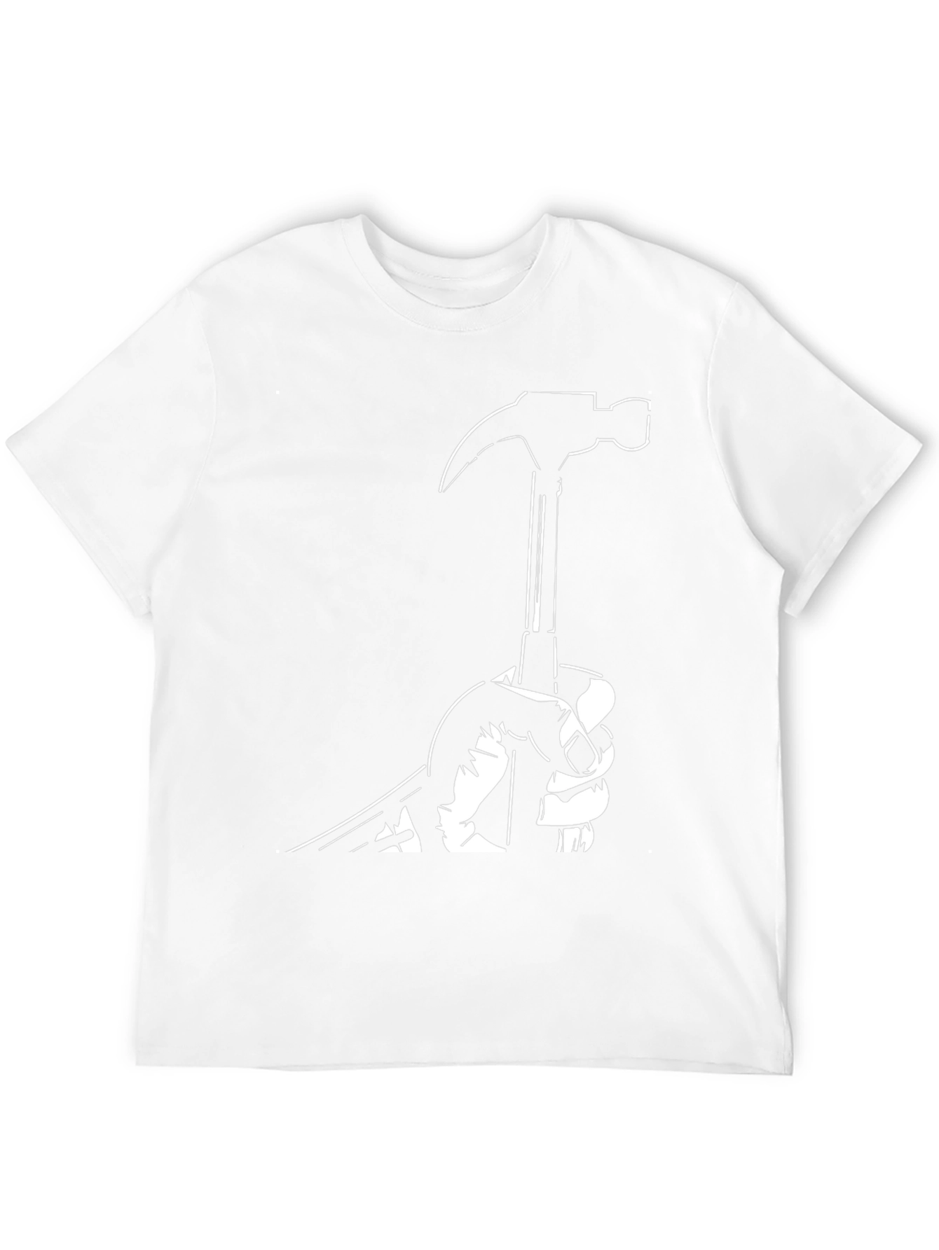 Hammer Time Graphic Tee - Black Cotton