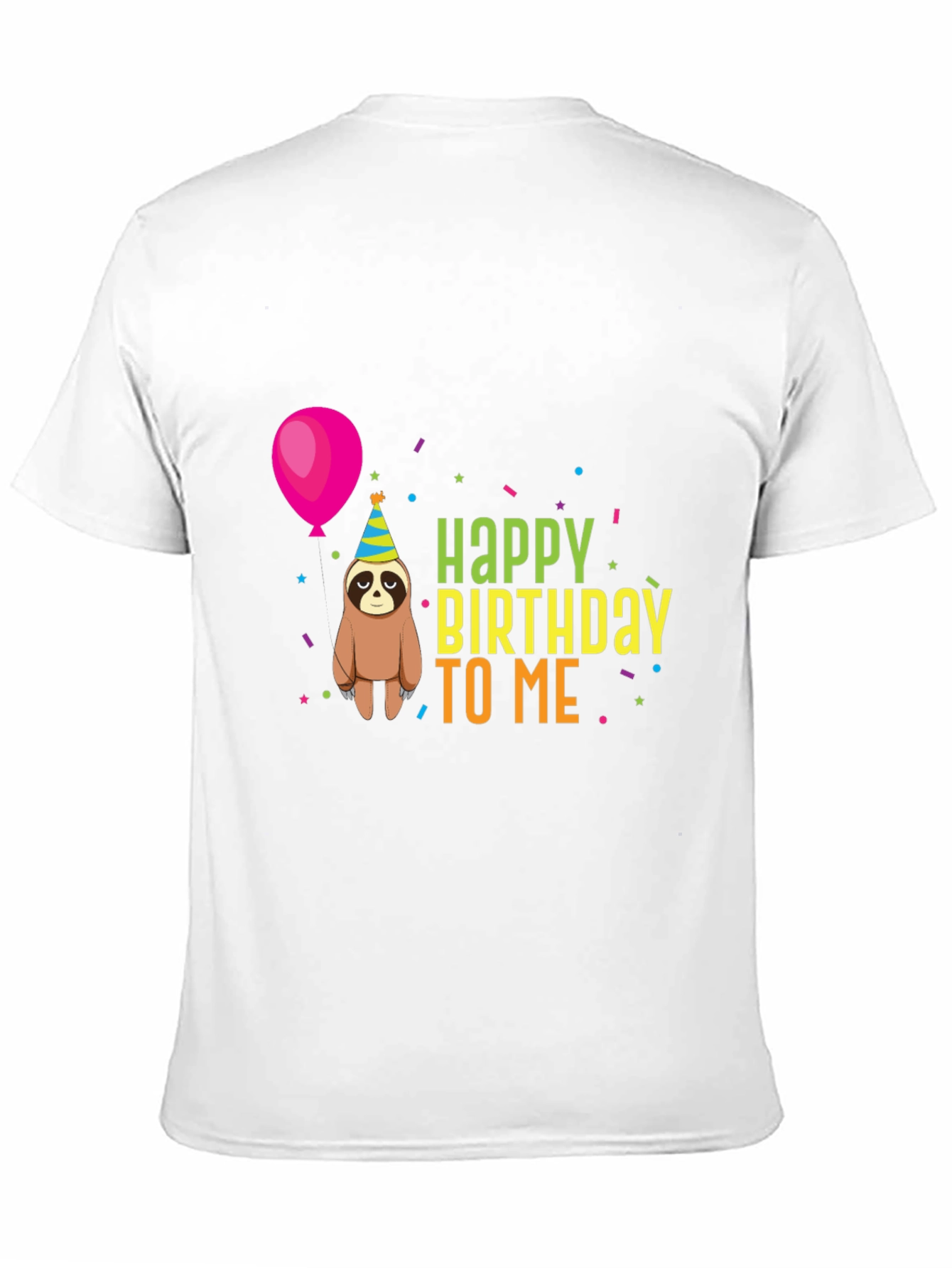 Happy Birthday Sloth T-Shirt