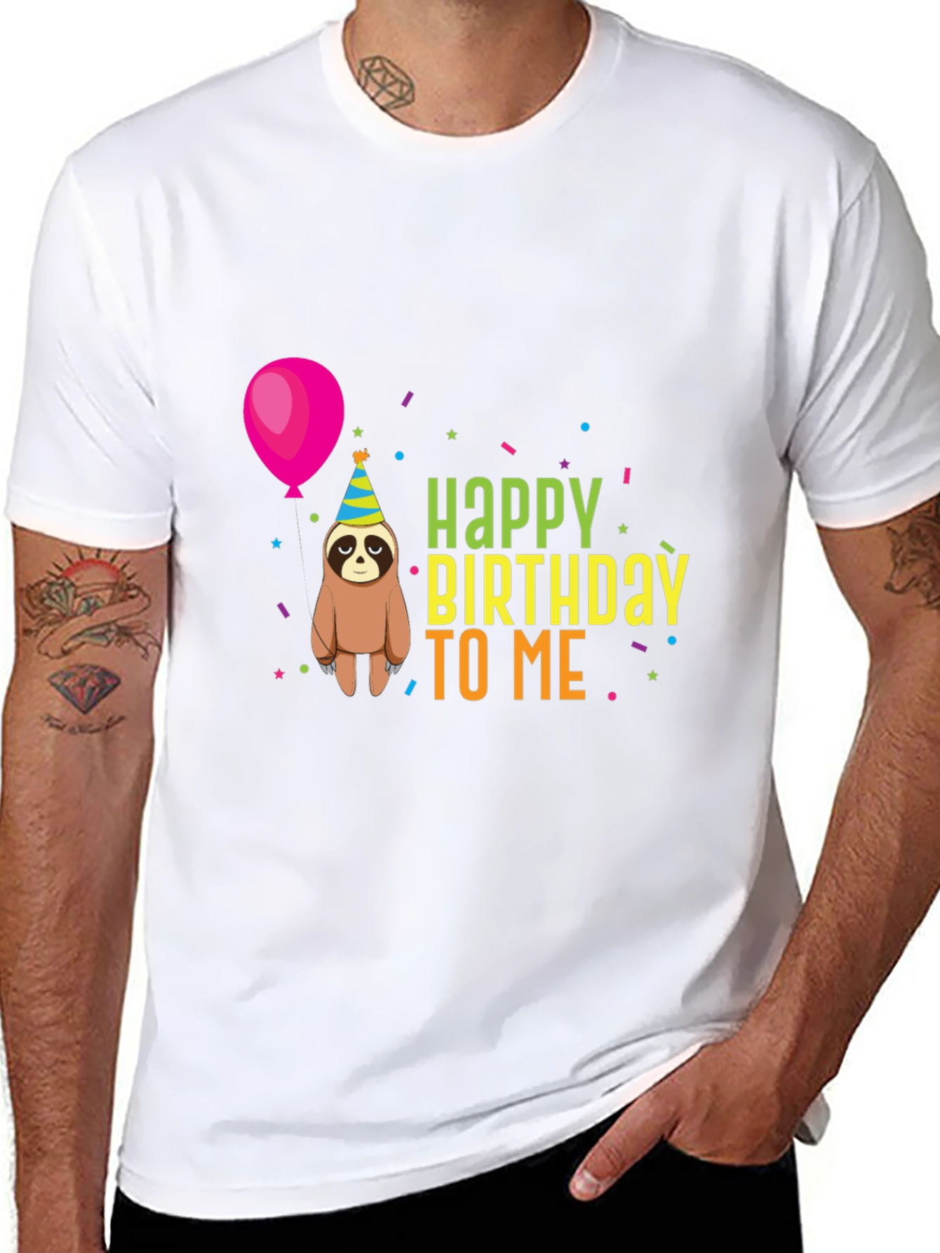 Happy Birthday Sloth T-Shirt