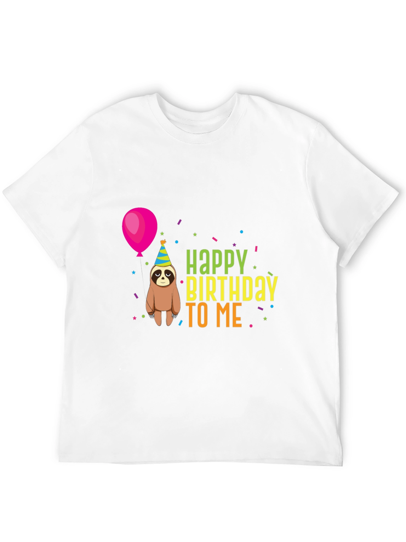 Happy Birthday Sloth T-Shirt