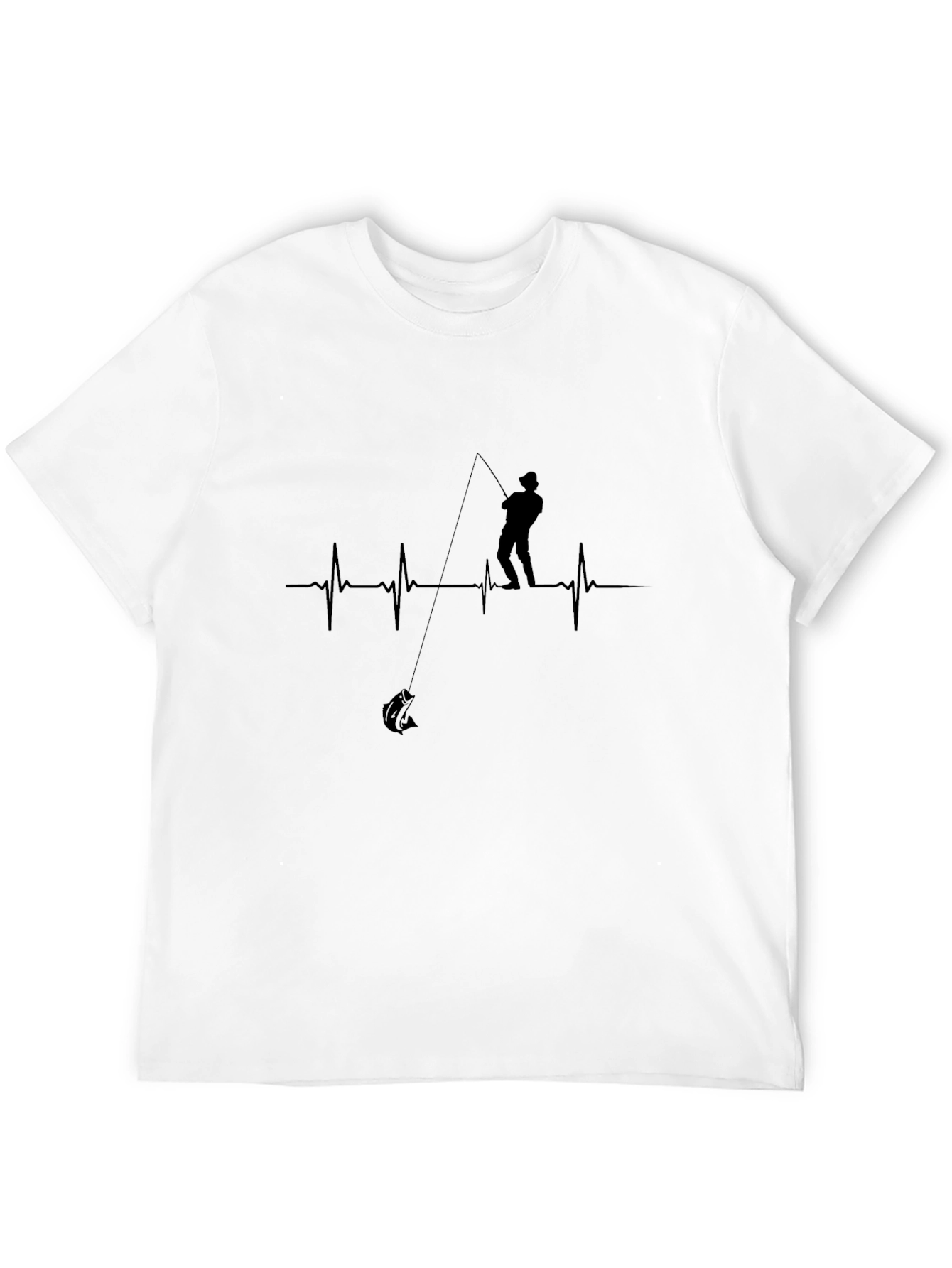 Heartbeat Fishing T-Shirt - Anglers Passion
