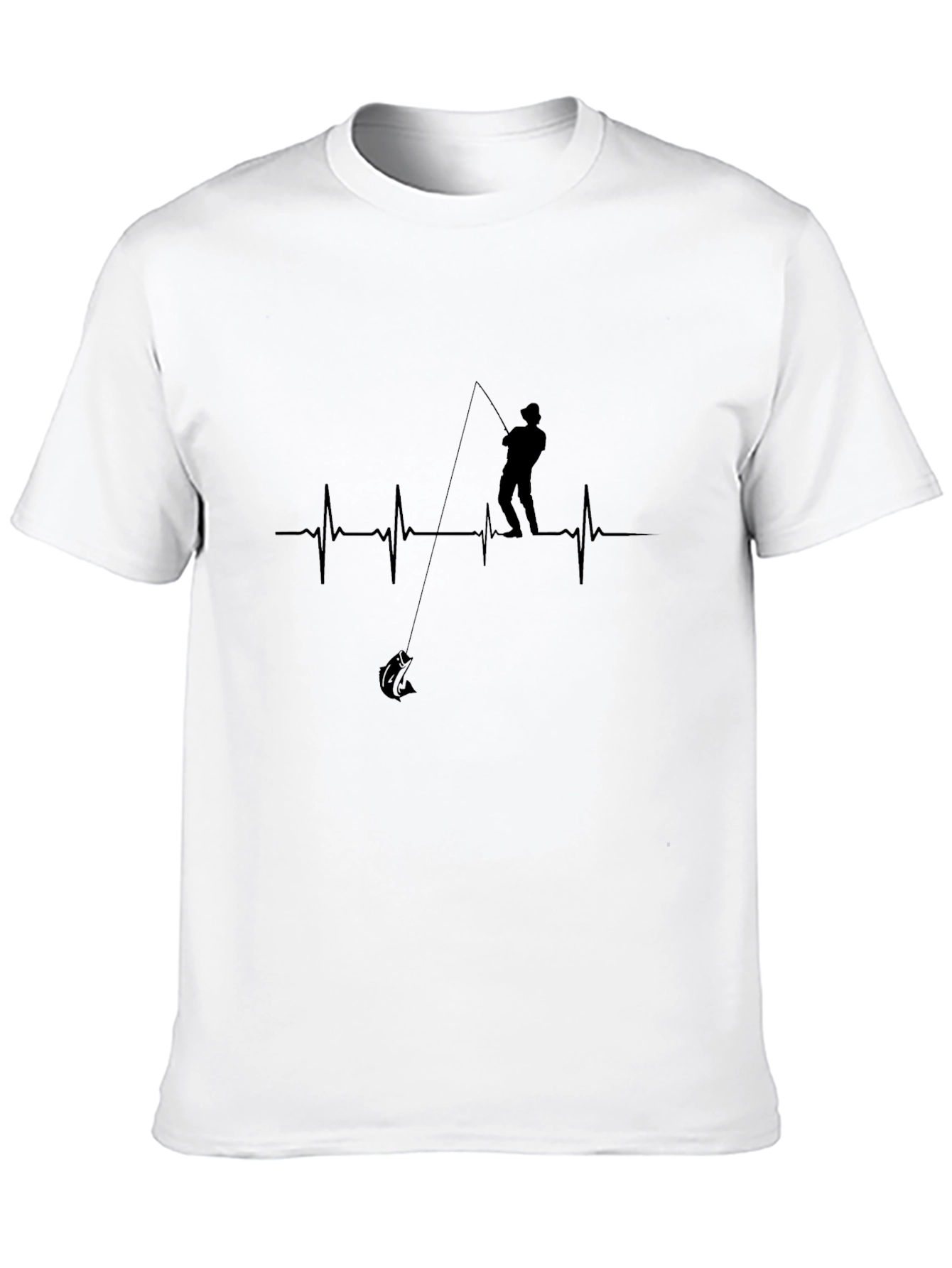 Heartbeat Fishing T-Shirt - Anglers Passion