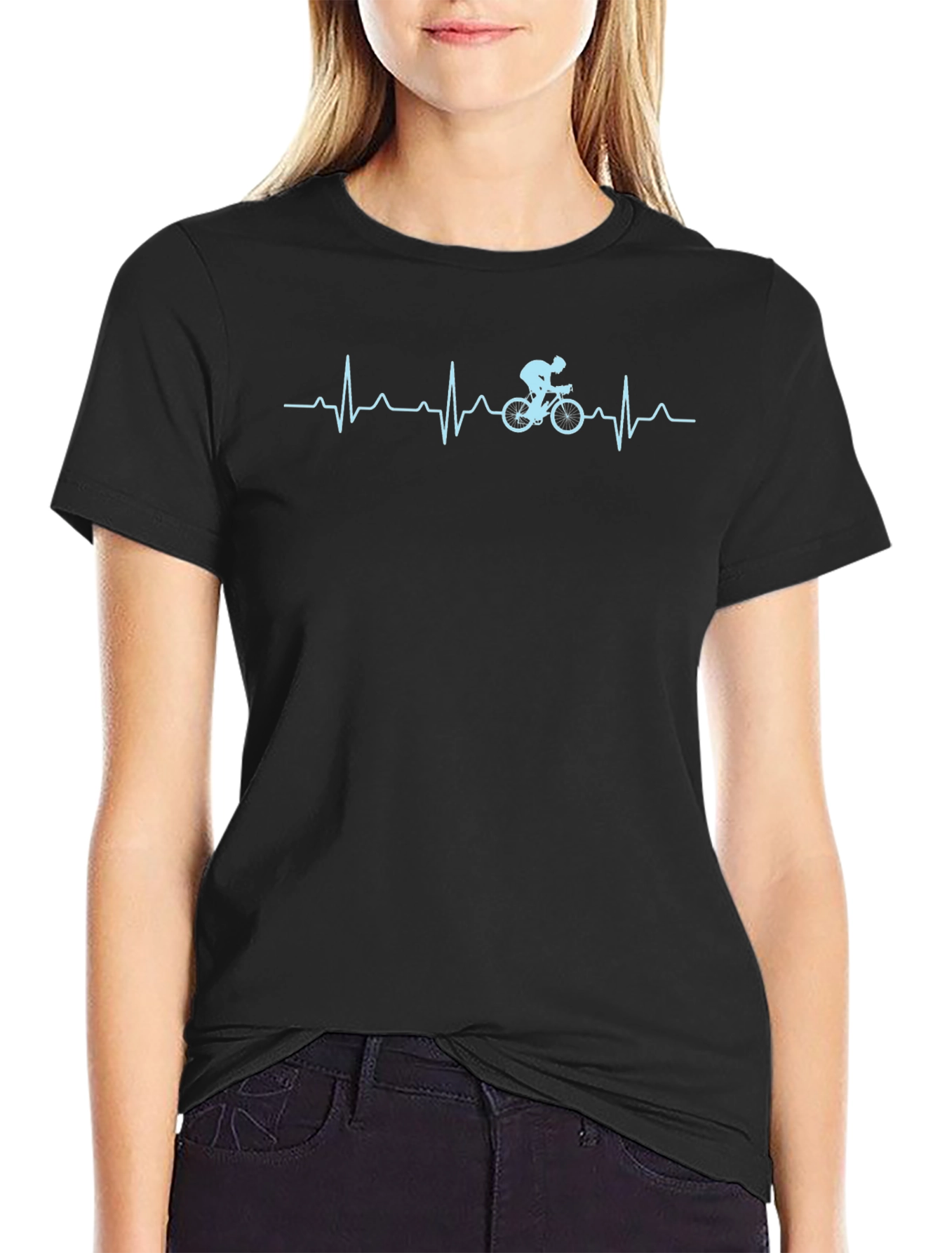 Cycling Heartbeat T-Shirt