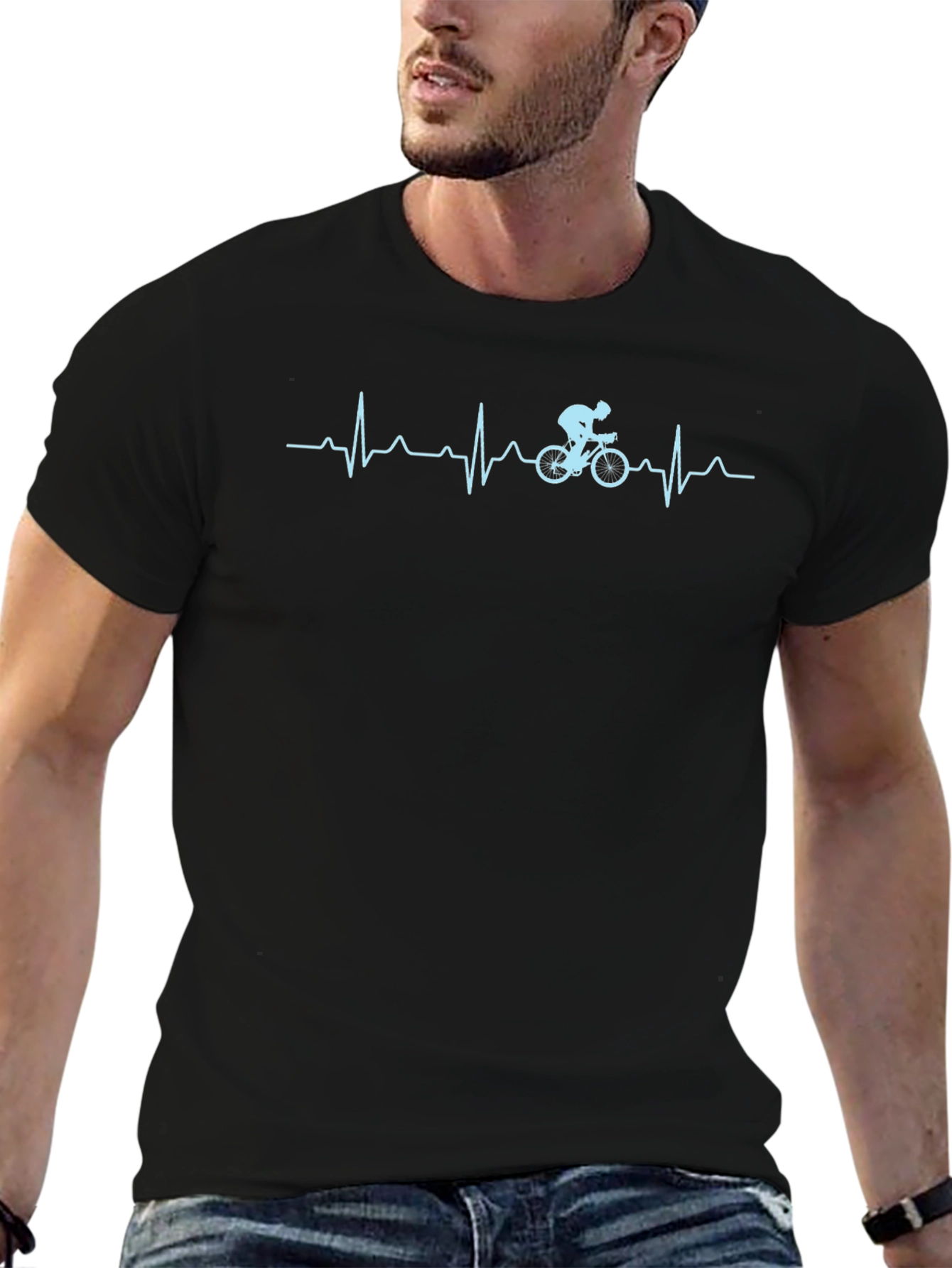 Cycling Heartbeat T-Shirt